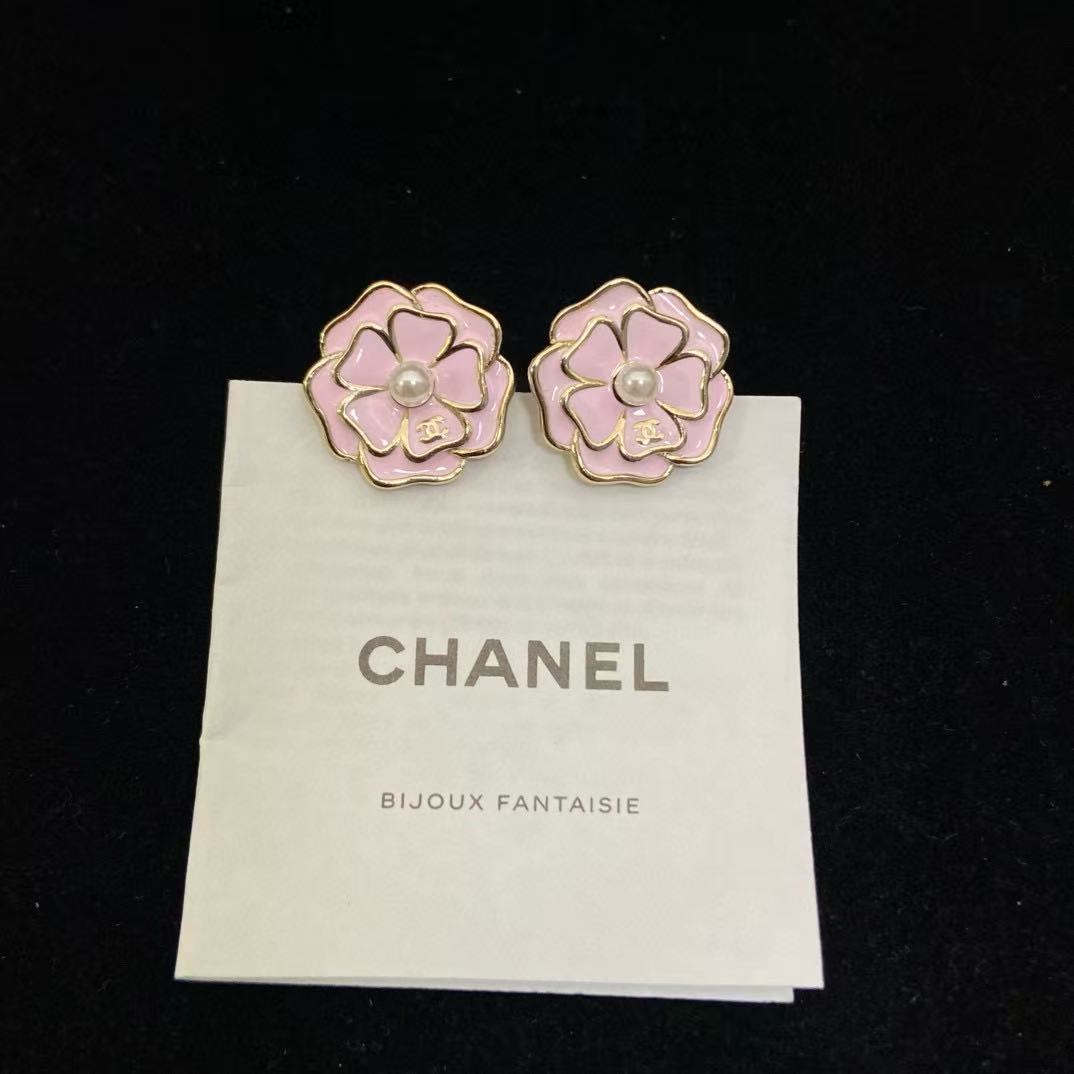 CHANE1 フラワーパールイヤリング【50％割引+送料無料】