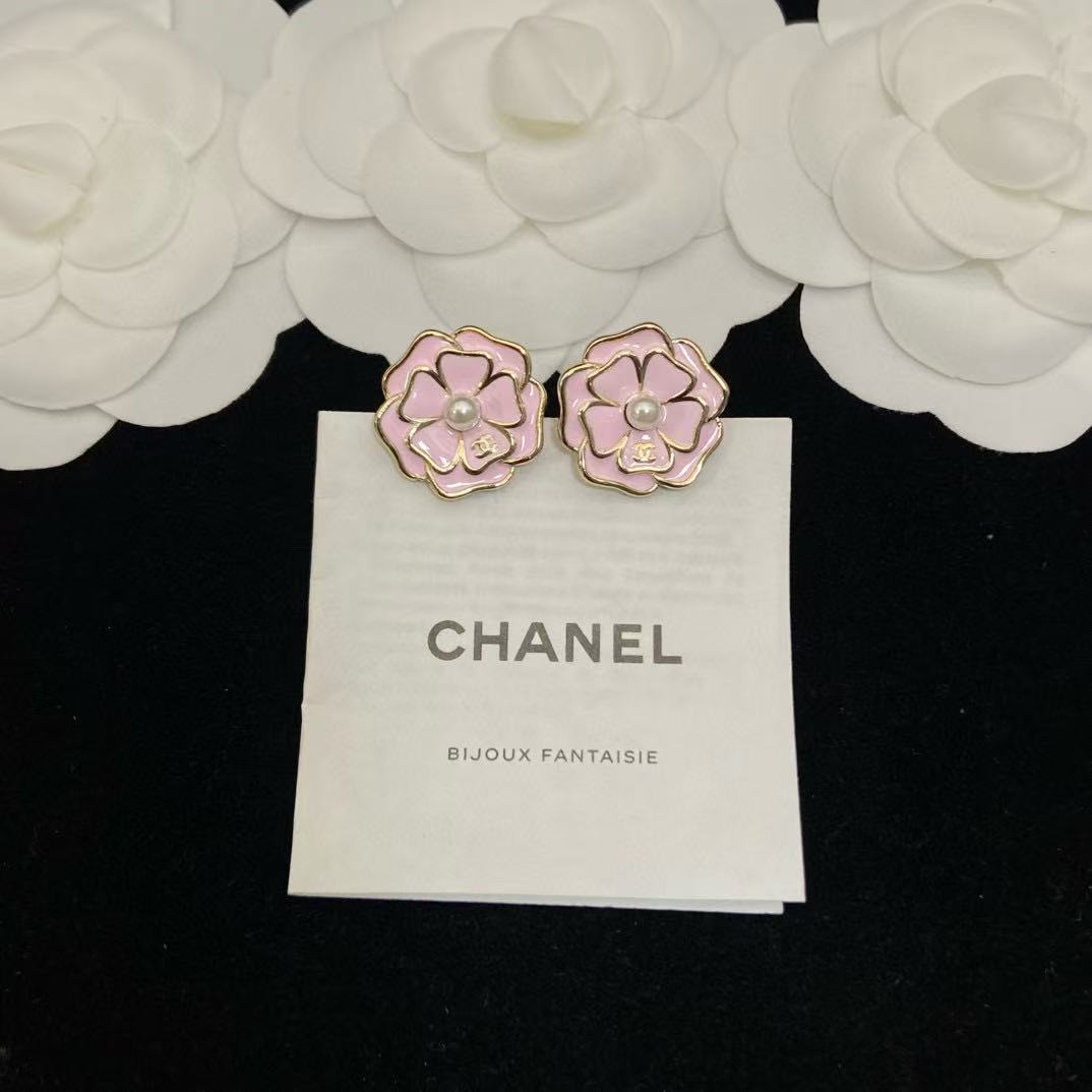 CHANE1 フラワーパールイヤリング【50％割引+送料無料】