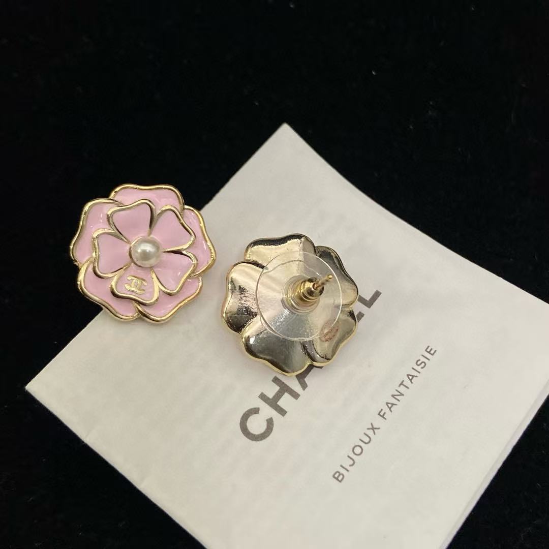 CHANE1 フラワーパールイヤリング【50％割引+送料無料】