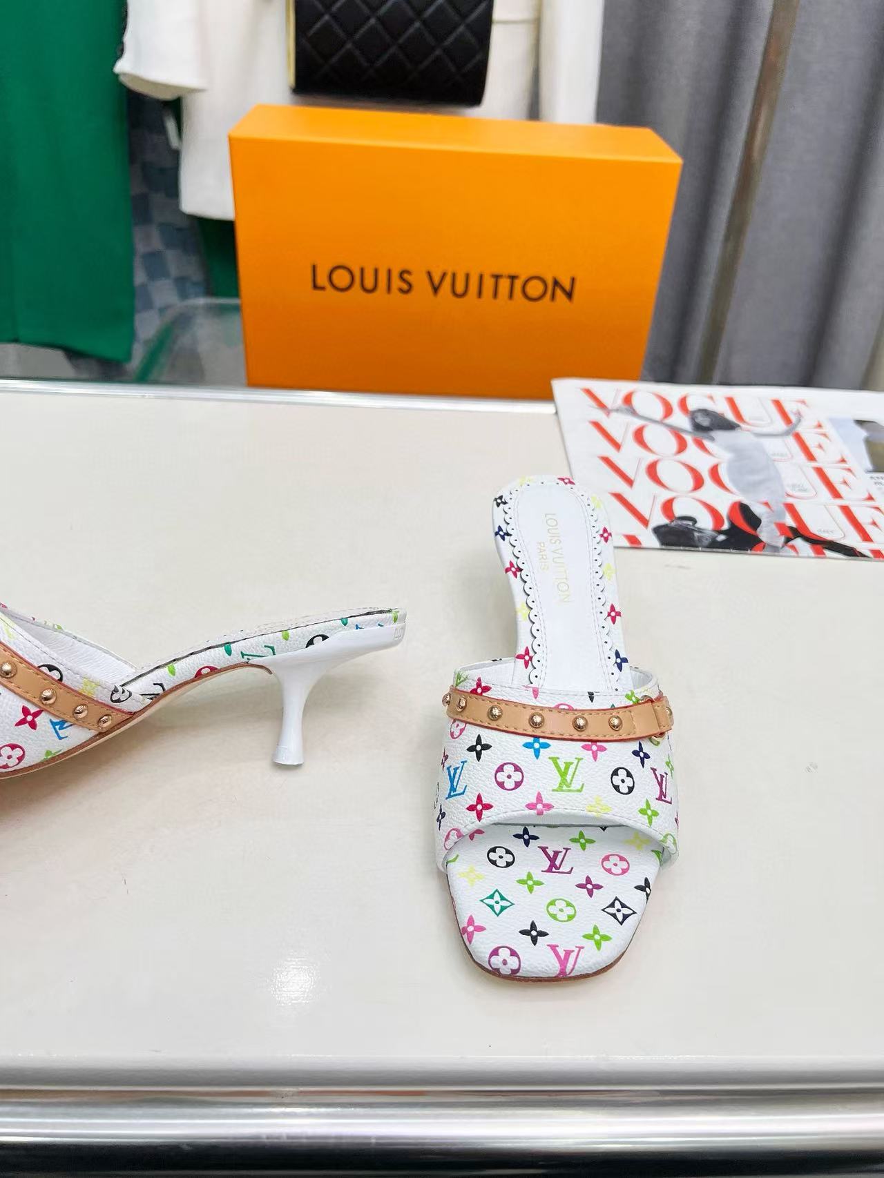 LVプリントのローヒール【50％割引+送料無料】