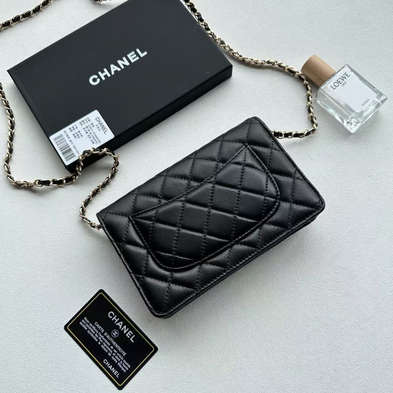 CHANE1 ダブルCチェーンショルダークロスボディバッグ【50％割引+送料無料】