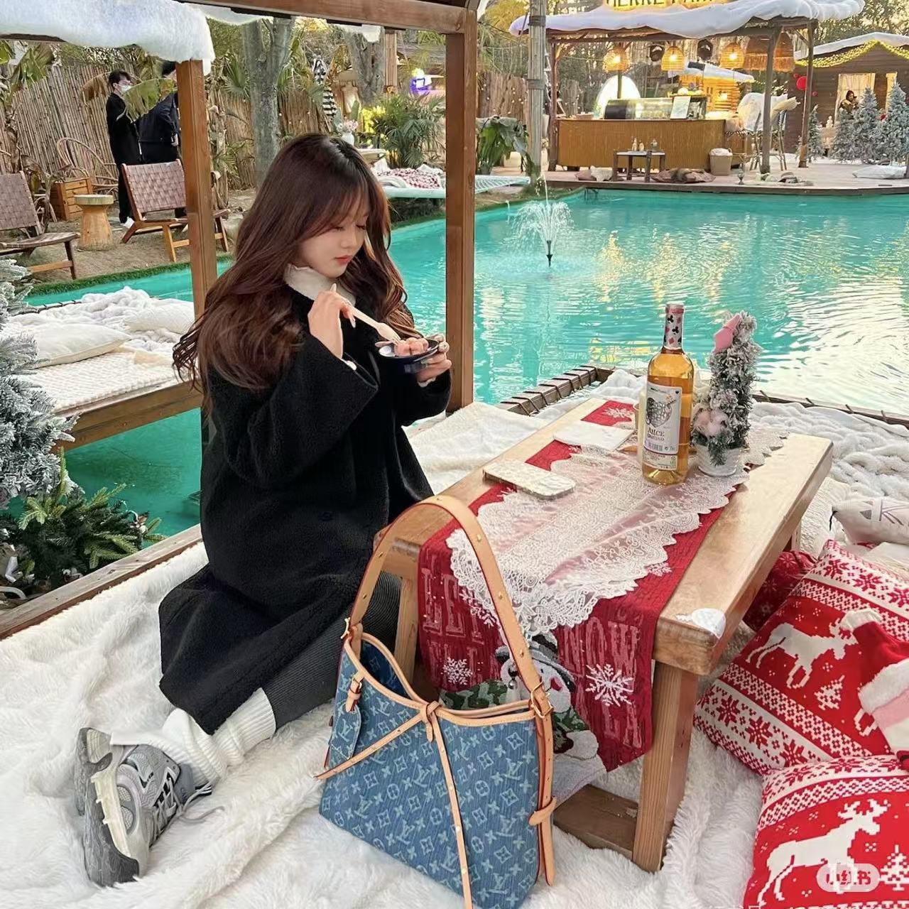 LVデニムアンダーアームバッグ【50％割引+送料無料】