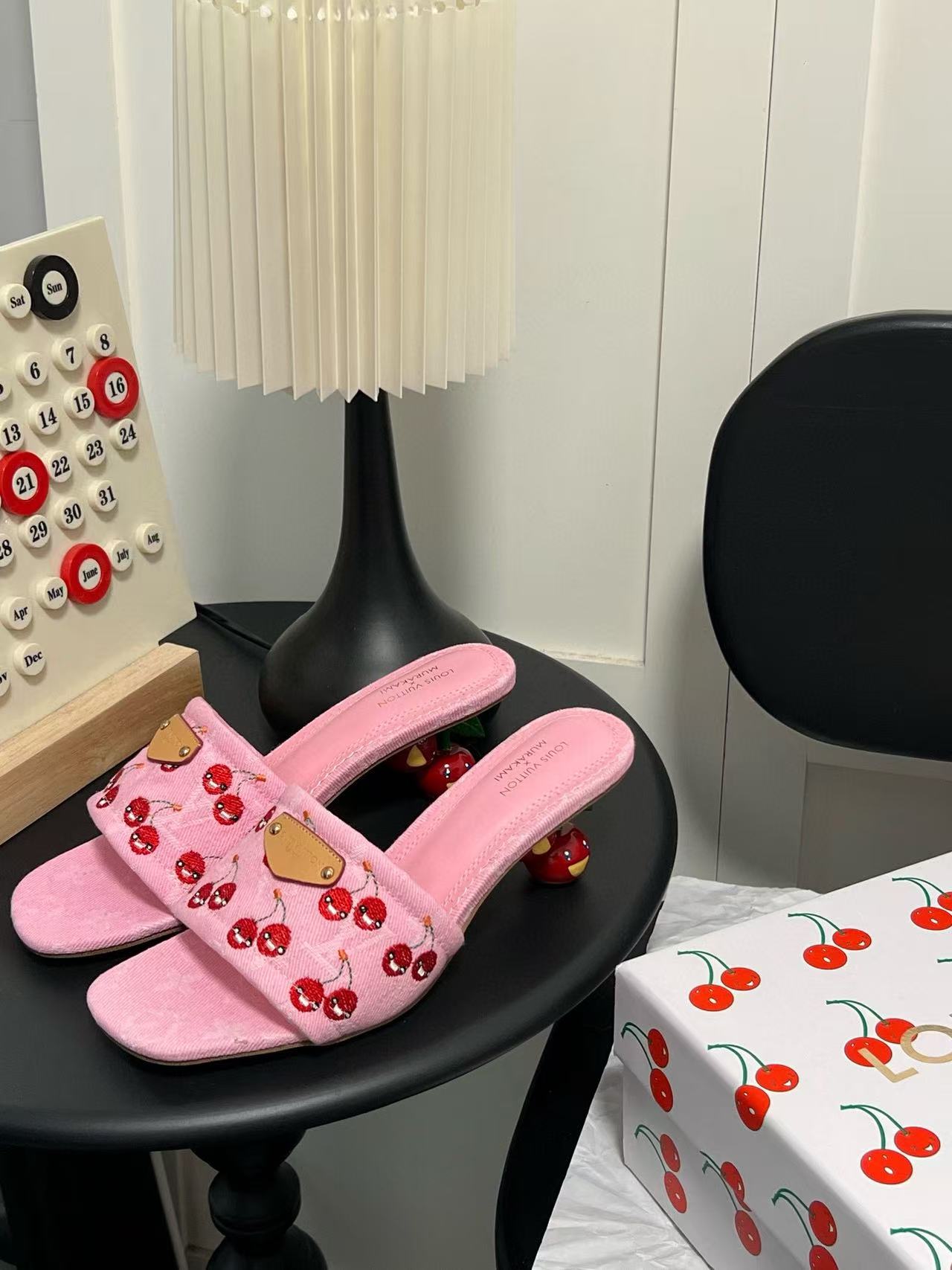 LVチェリーローヒール【50％割引+送料無料】