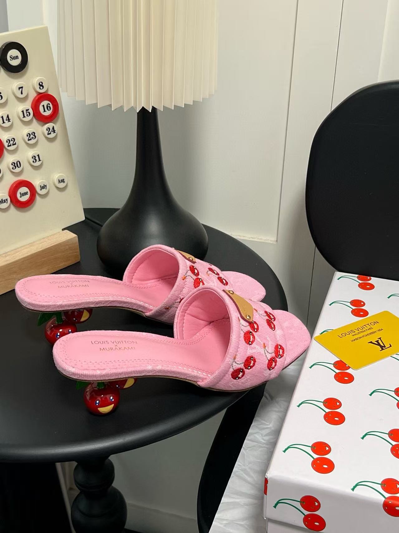 LVチェリーローヒール【50％割引+送料無料】