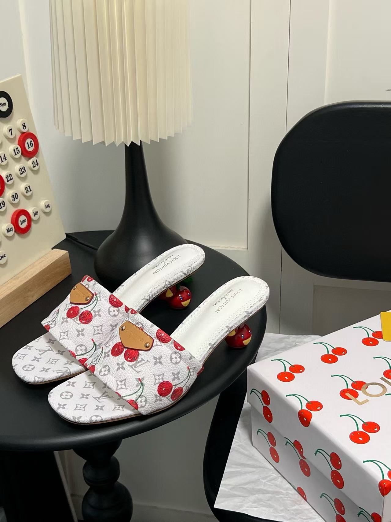 LVチェリーローヒール【50％割引+送料無料】