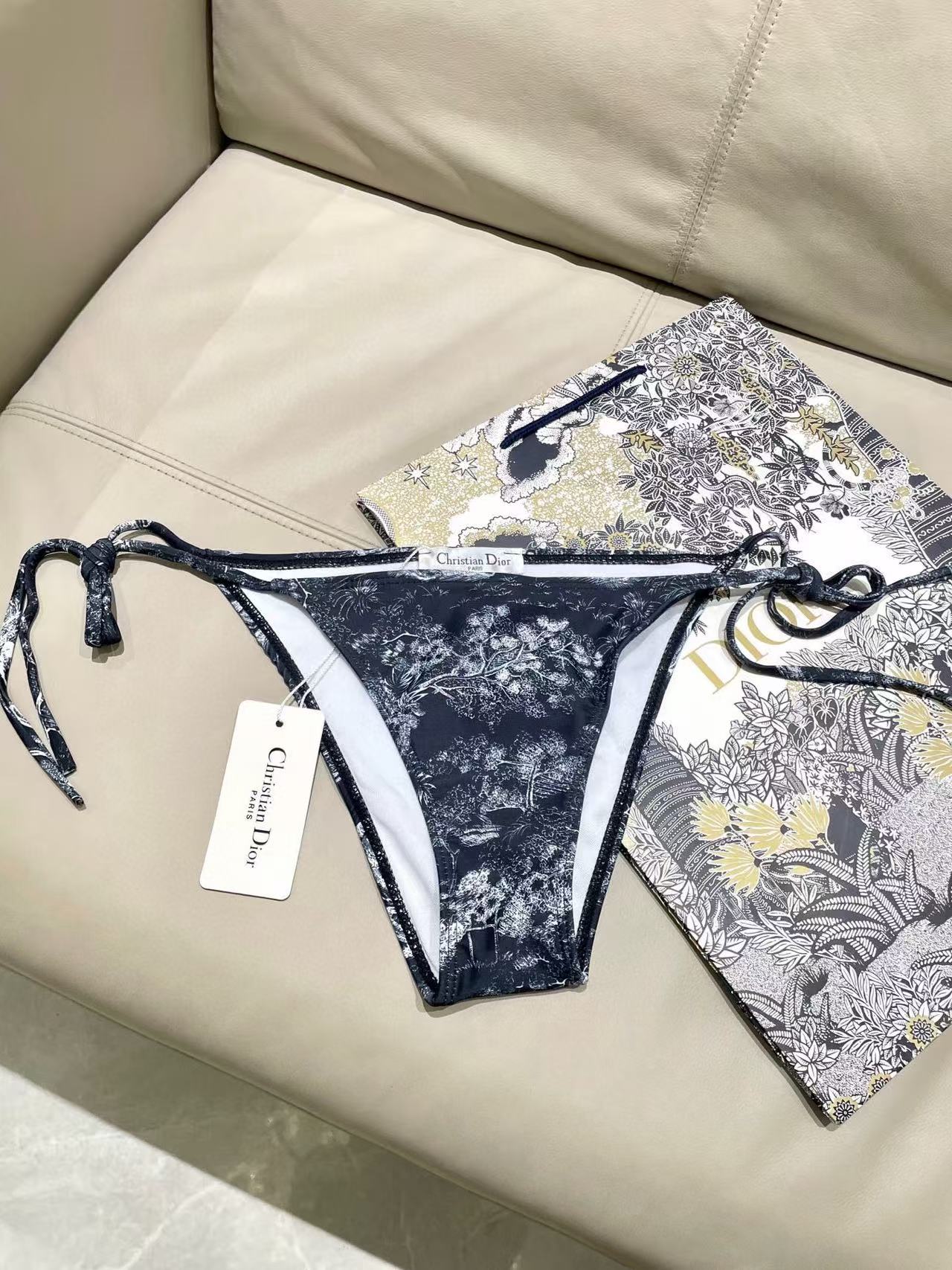 DI0R アニマルプリント スリーピース水着【50％割引+送料無料】