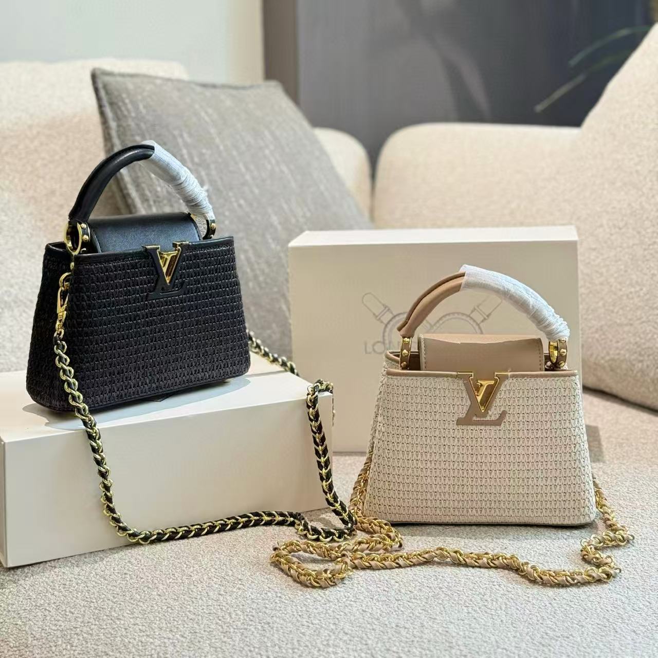 LV Capucinesハンドバッグ【50％割引+送料無料】