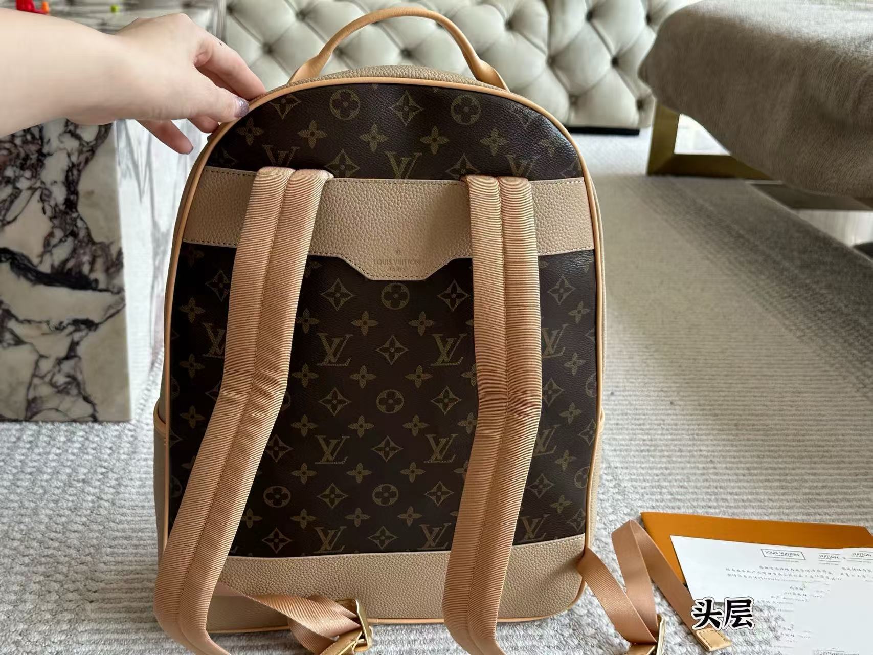 LVレザーバックパック【50％割引+送料無料】