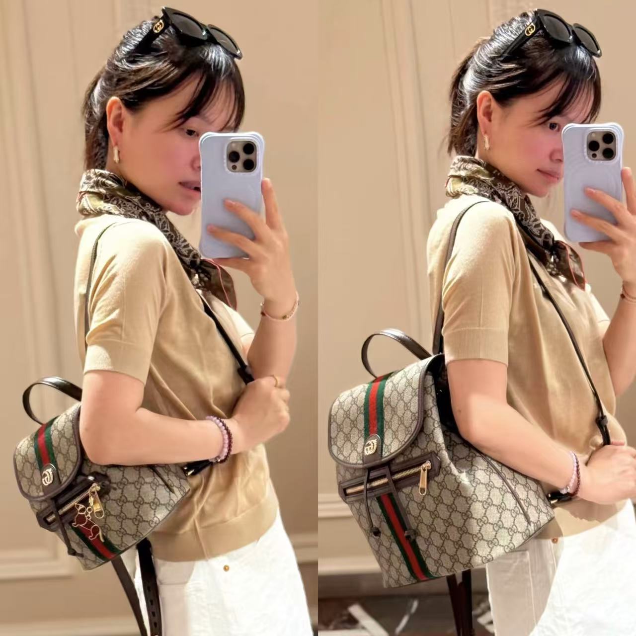 GUCC1ophidiaバックパック【50％割引+送料無料】