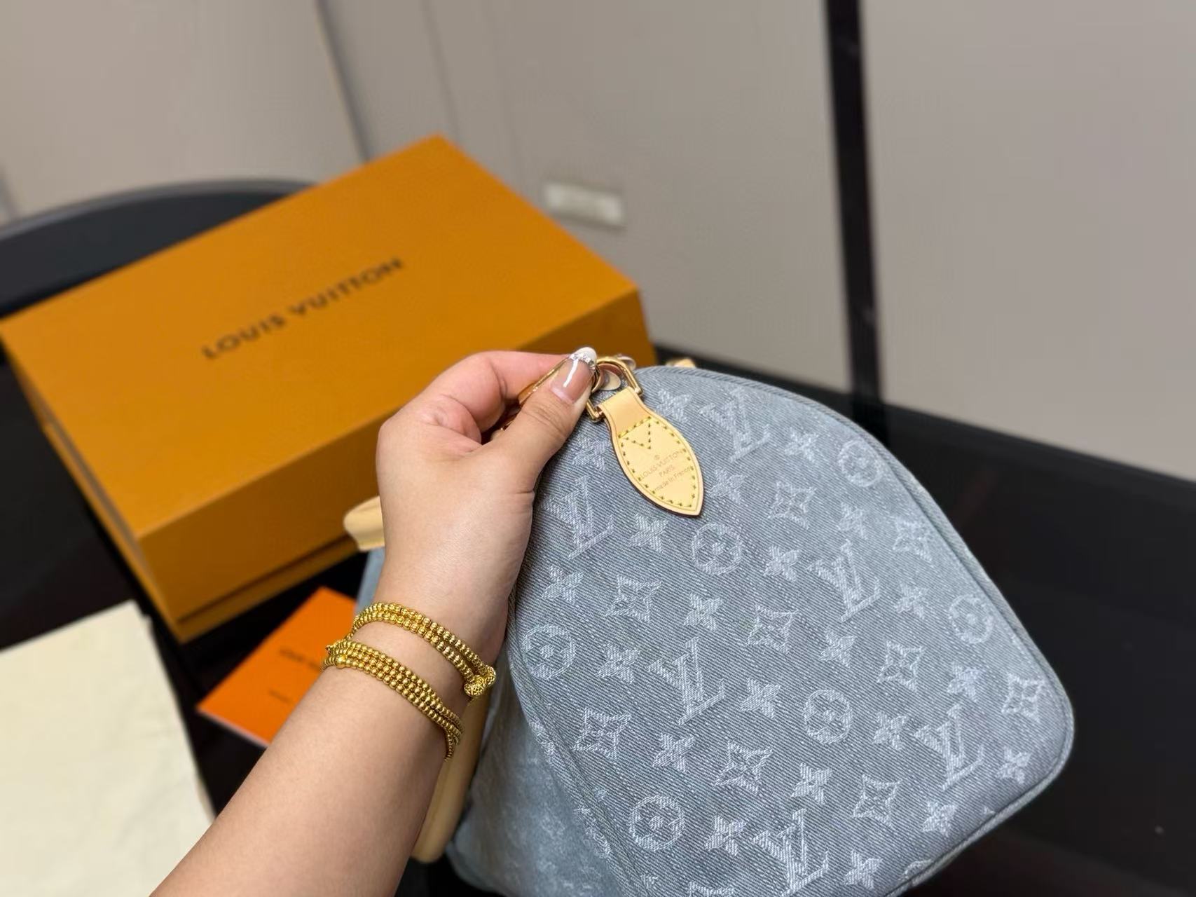 LV keepallプリントハンドバッグ【50％割引+送料無料】