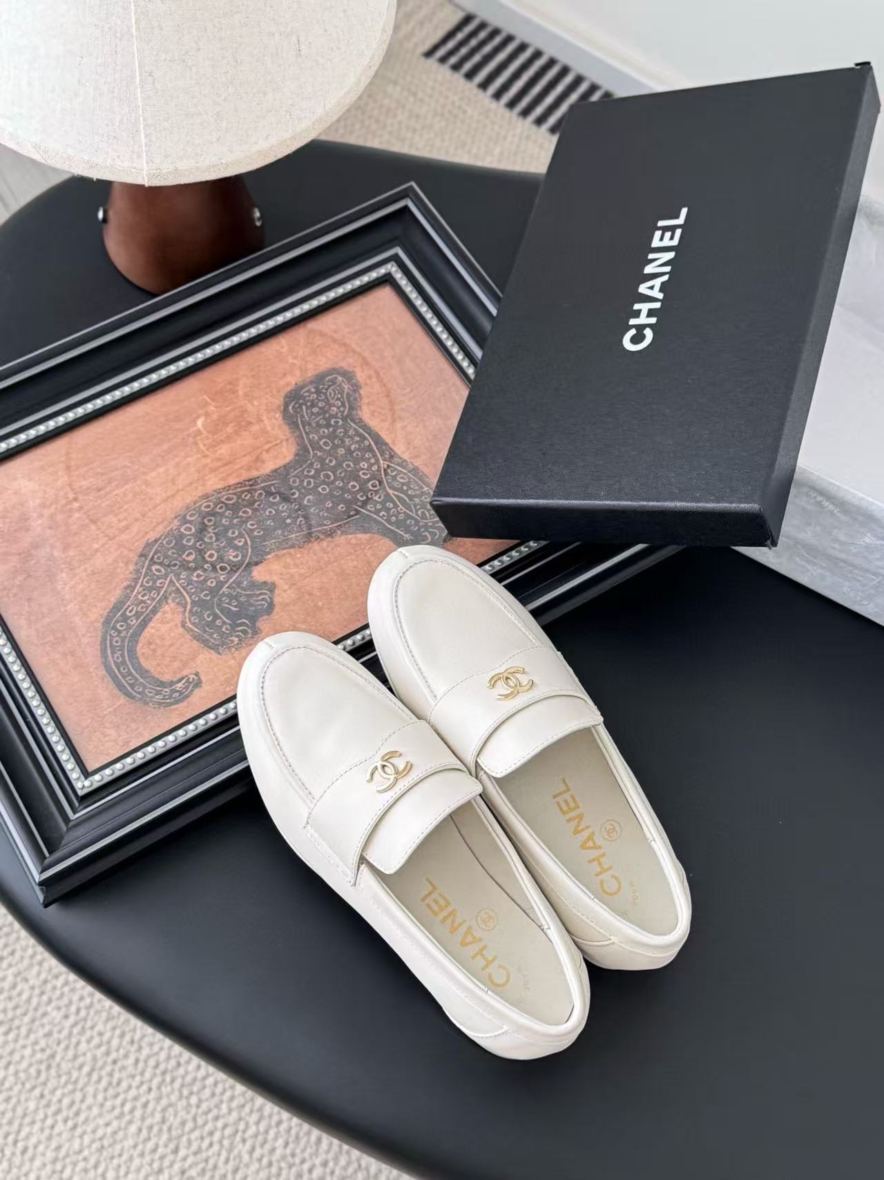 CHANE1 高品質ダブルCローファー【50％割引+送料無料】