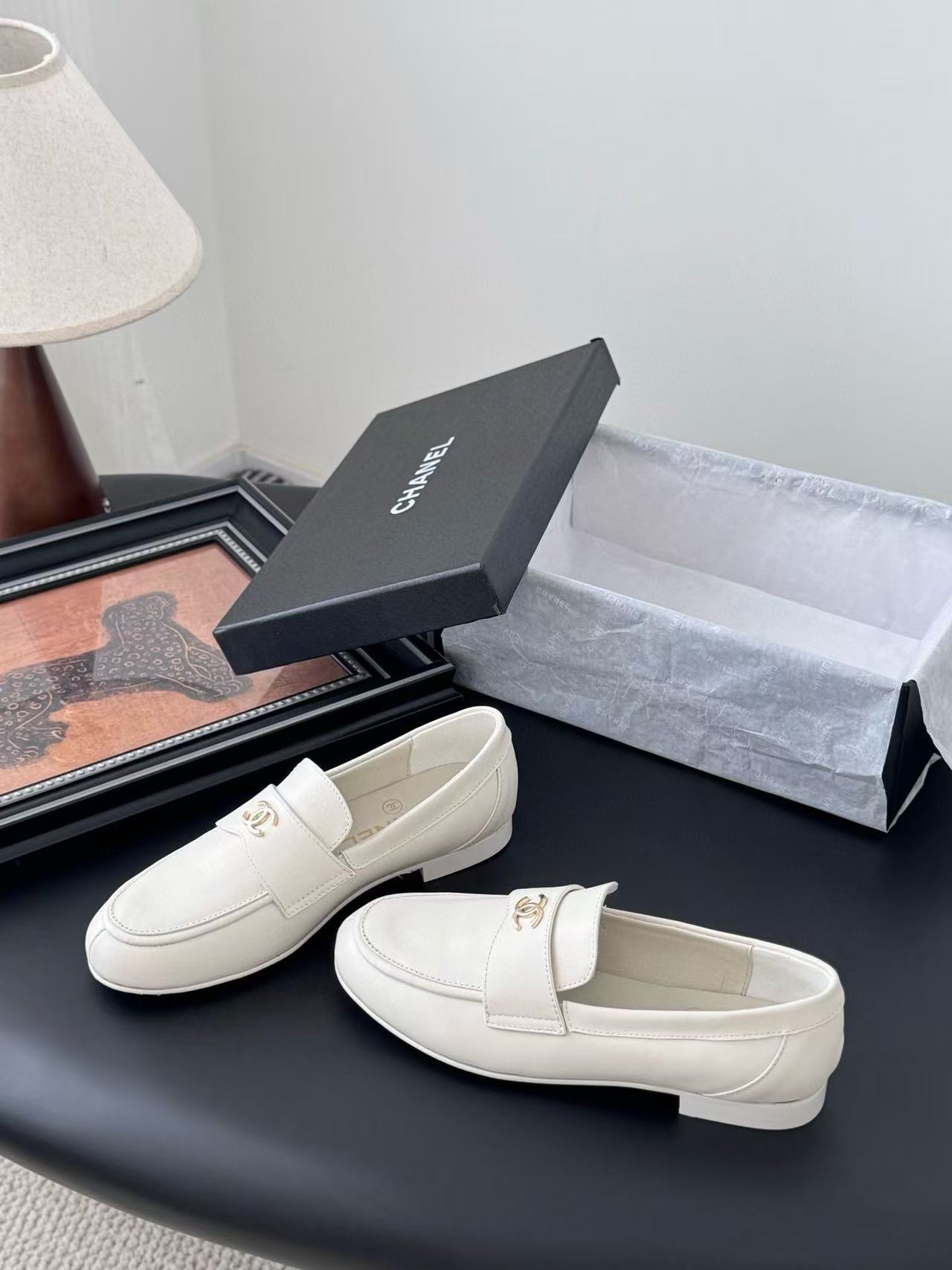 CHANE1 高品質ダブルCローファー【50％割引+送料無料】