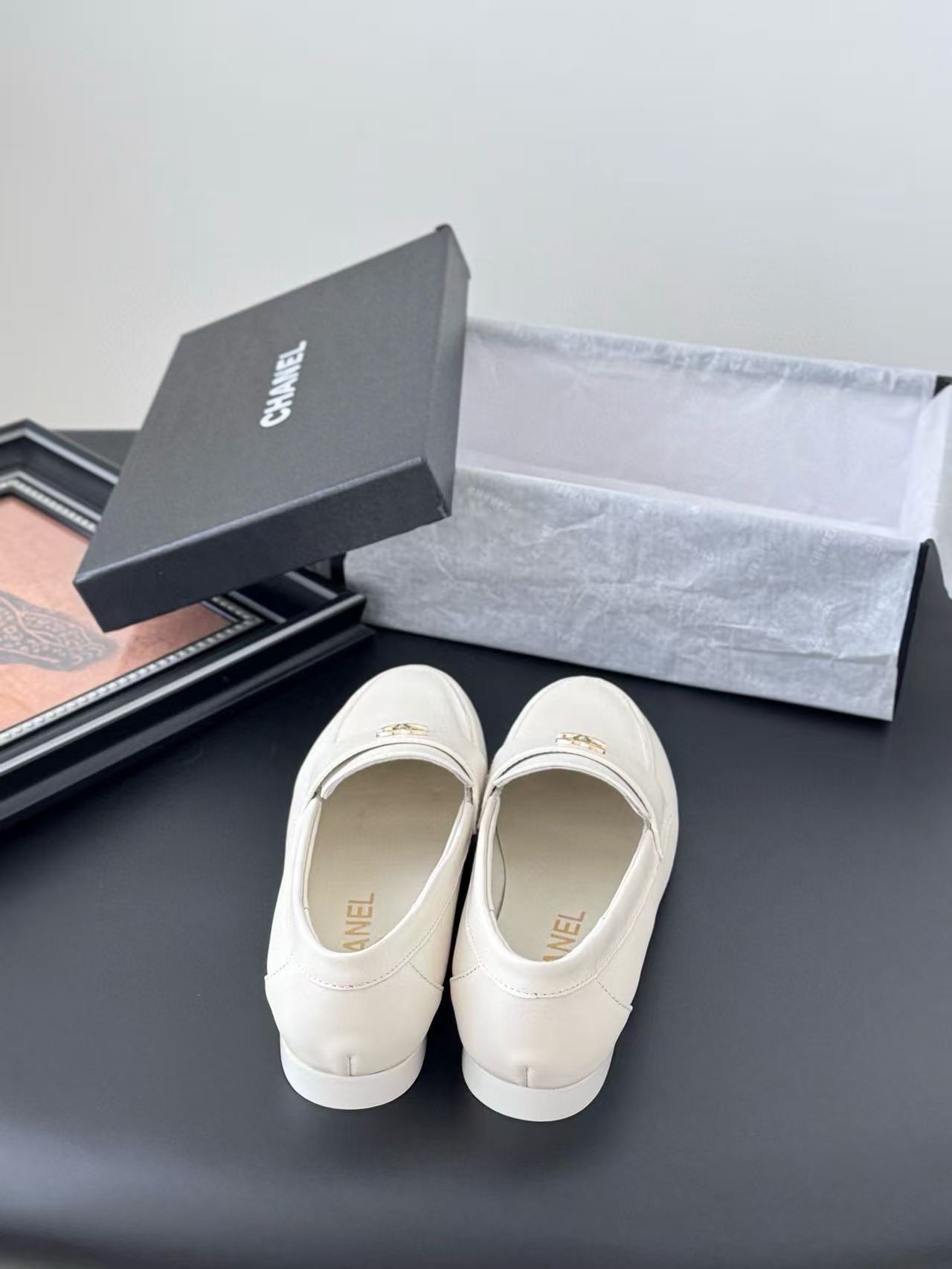 CHANE1 高品質ダブルCローファー【50％割引+送料無料】