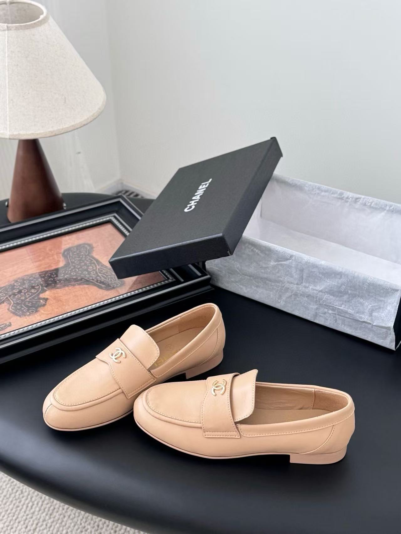 CHANE1 高品質ダブルCローファー【50％割引+送料無料】