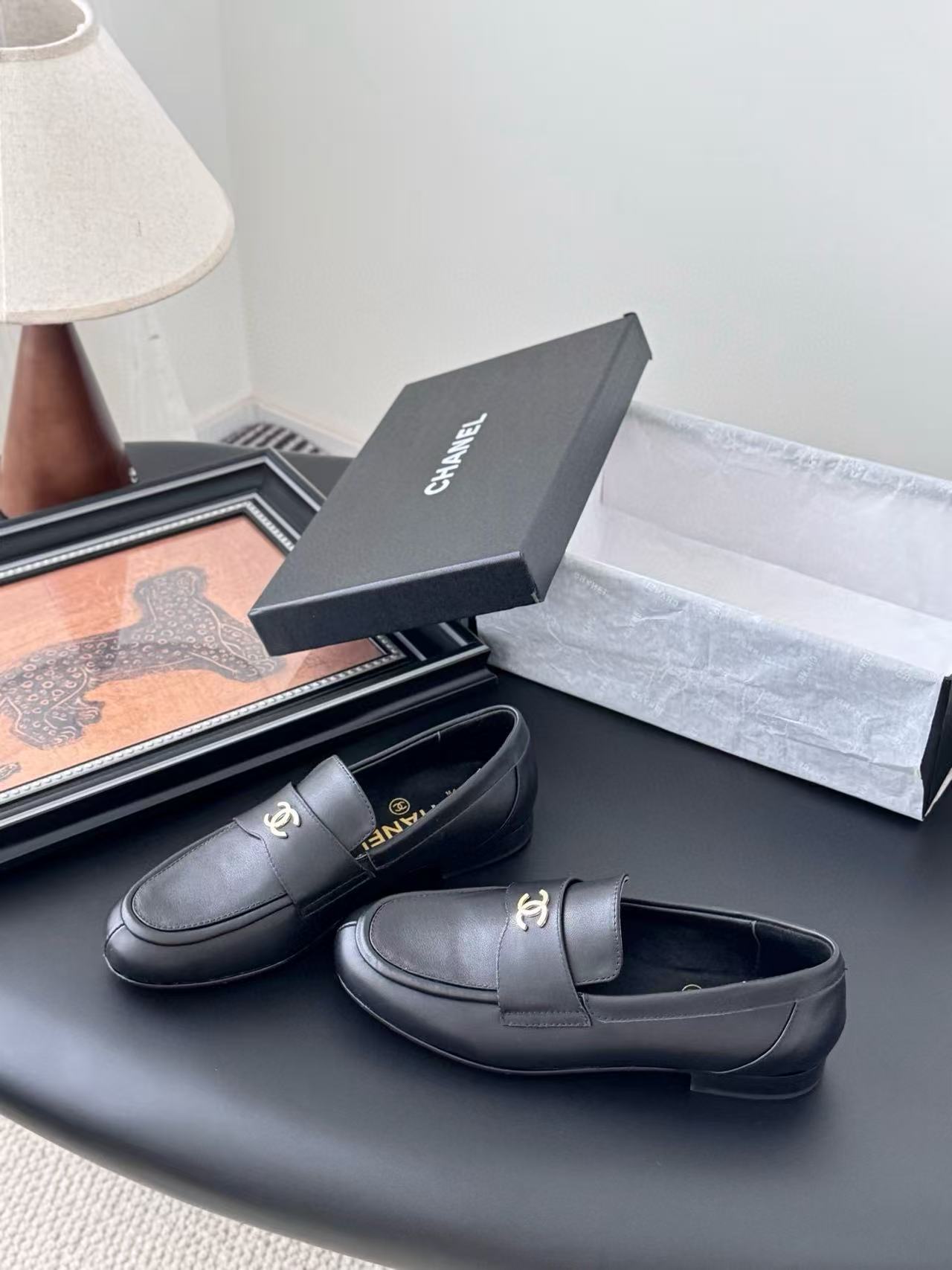 CHANE1 高品質ダブルCローファー【50％割引+送料無料】