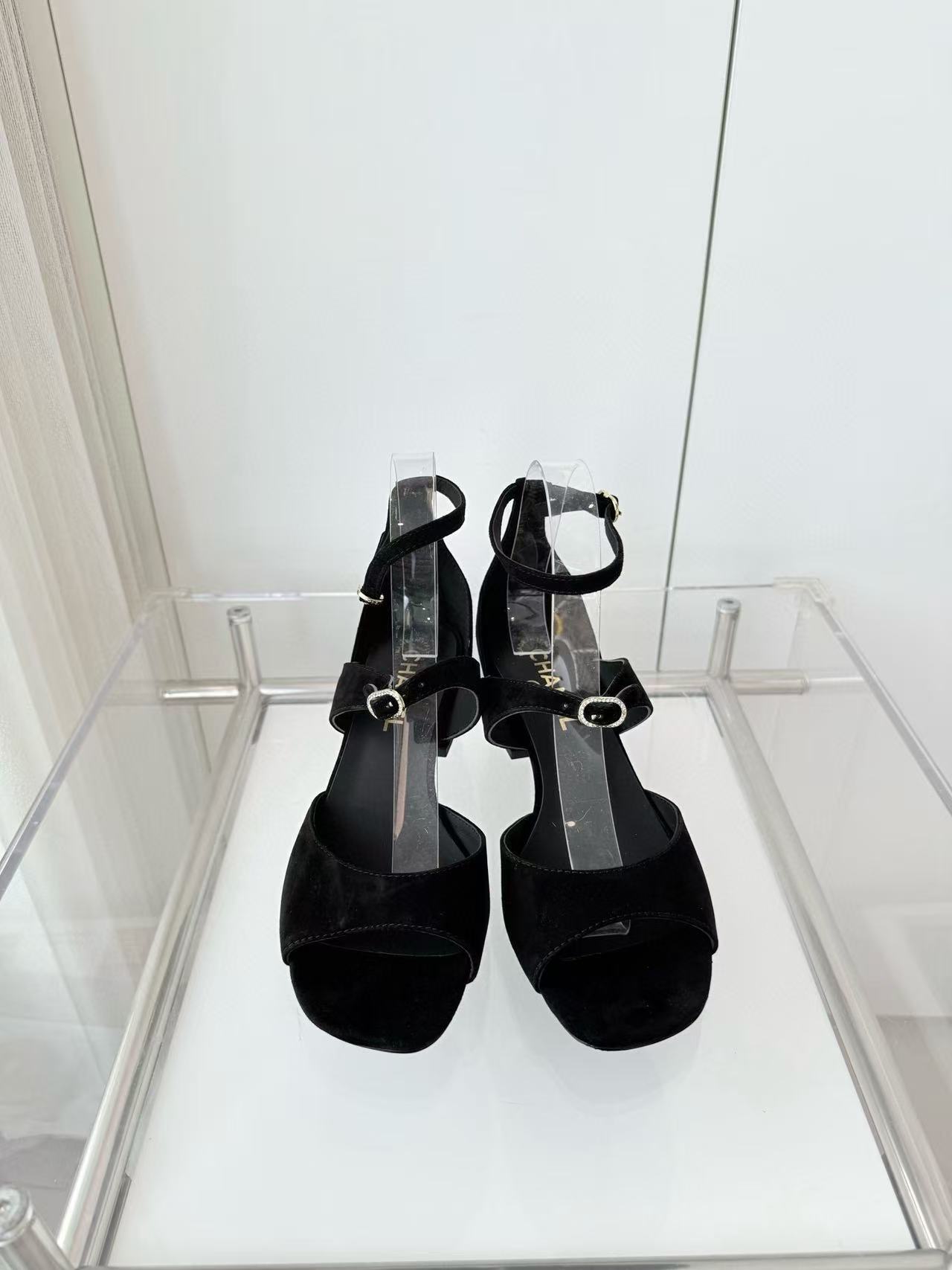 CHANE1 高級シープスキンハイヒールサンダル【50％割引+送料無料】