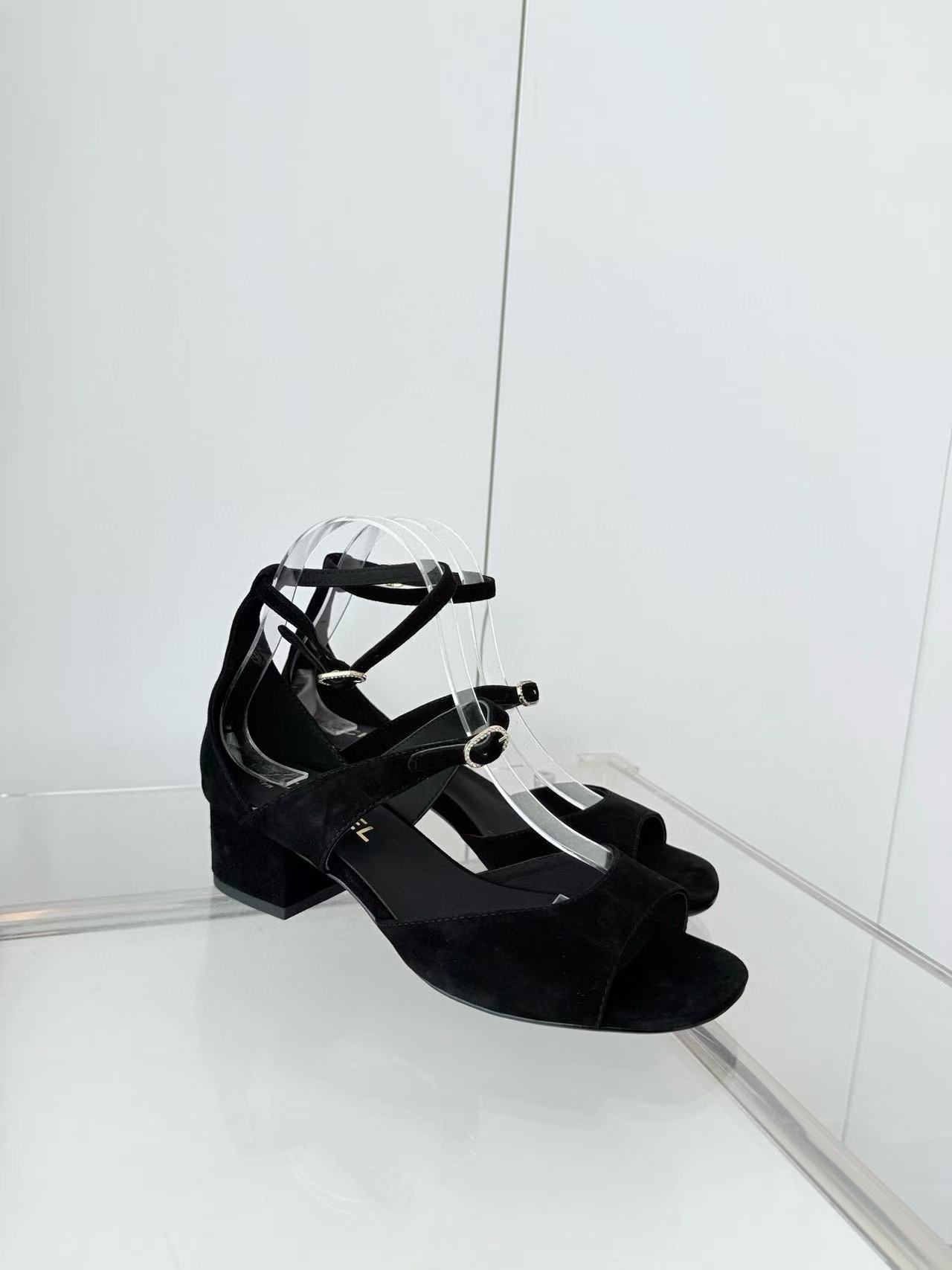 CHANE1 高級シープスキンハイヒールサンダル【50％割引+送料無料】