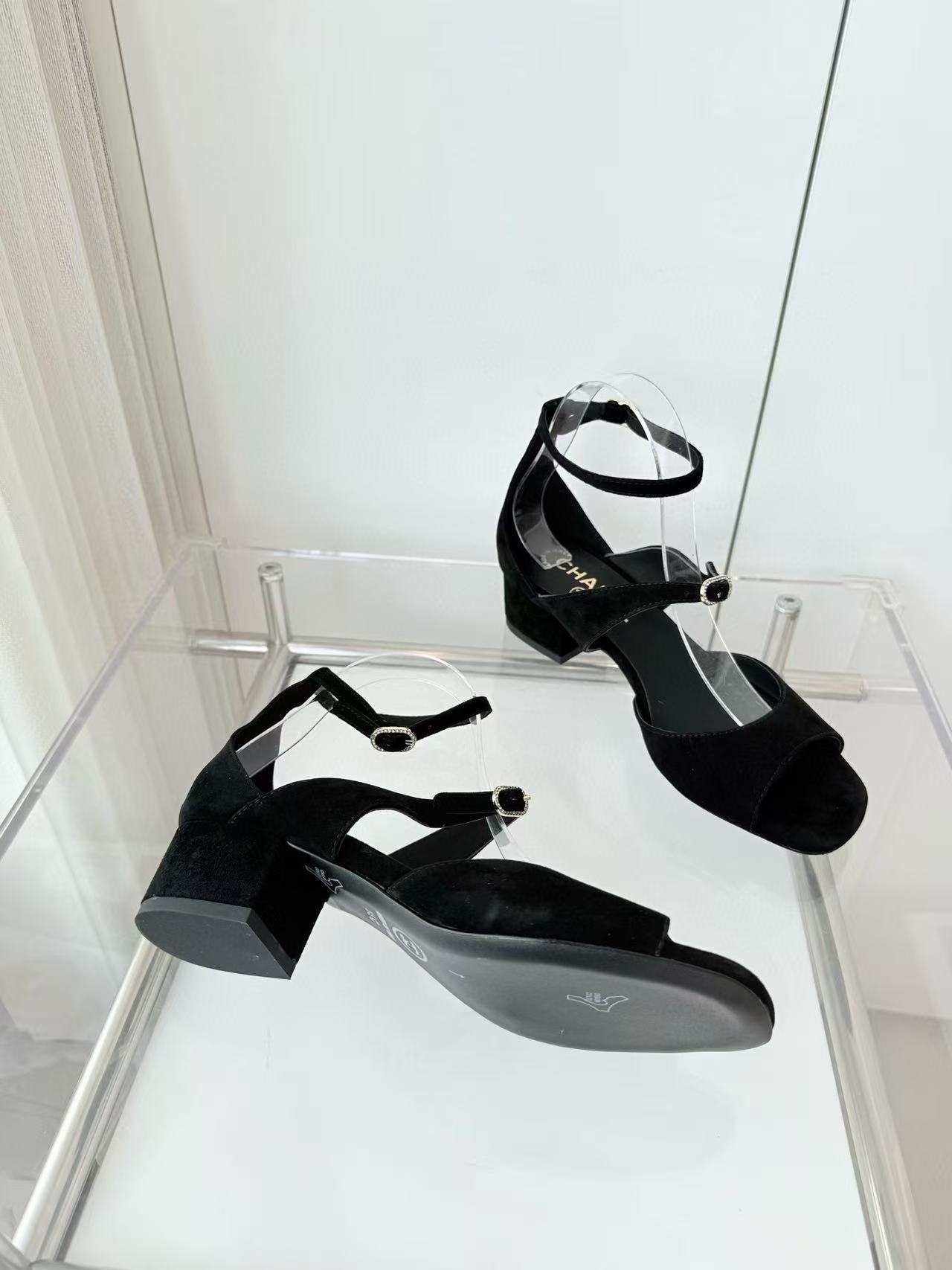 CHANE1 高級シープスキンハイヒールサンダル【50％割引+送料無料】