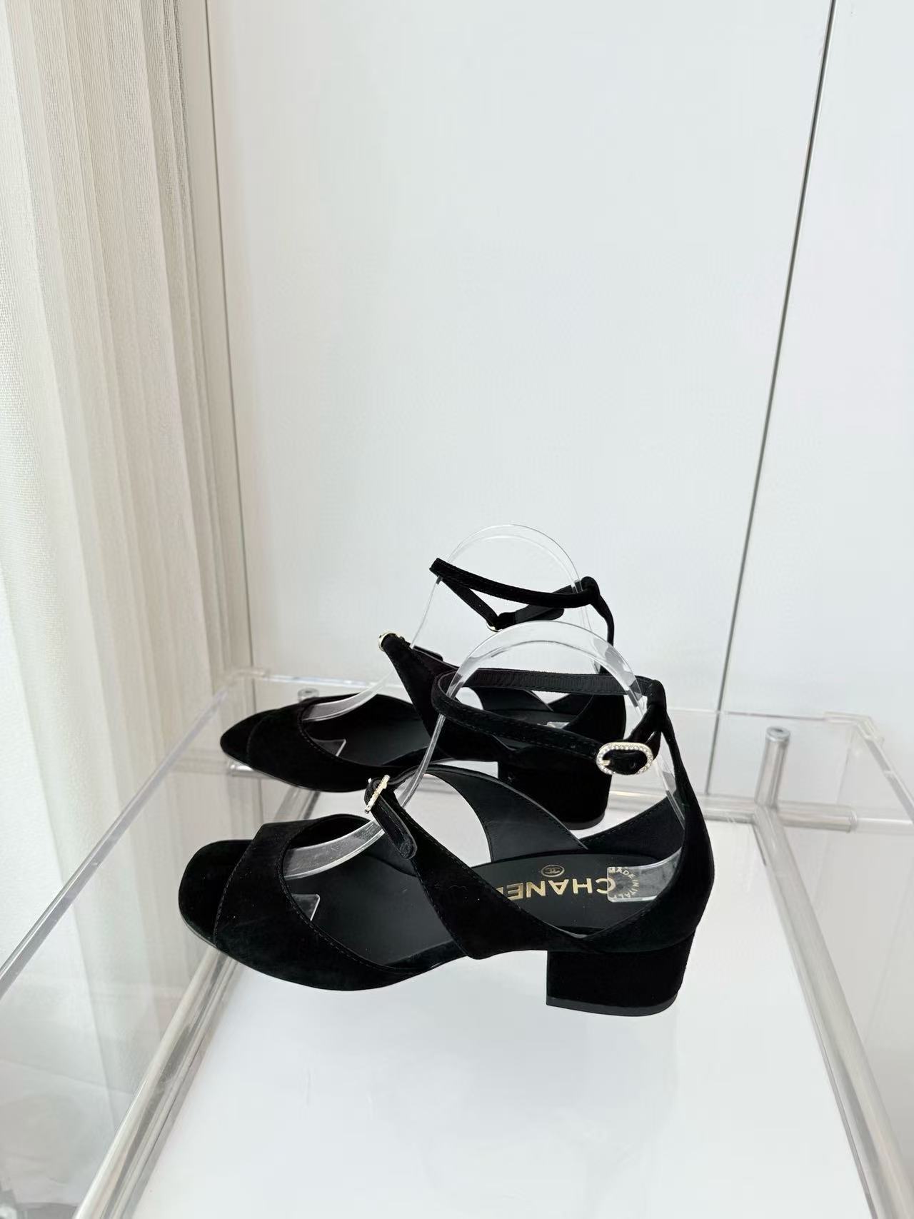CHANE1 高級シープスキンハイヒールサンダル【50％割引+送料無料】