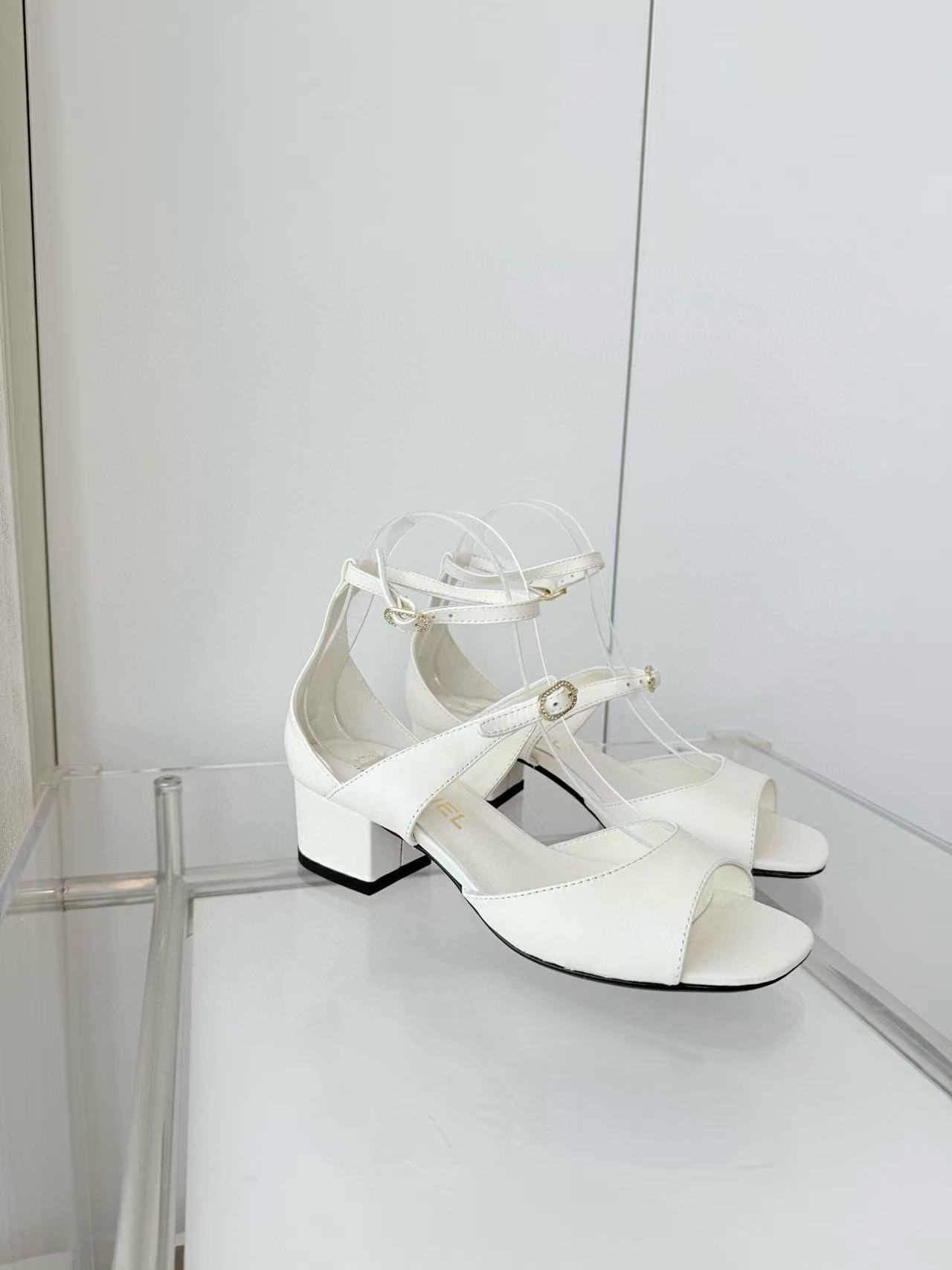 CHANE1 高級シープスキンハイヒールサンダル【50％割引+送料無料】