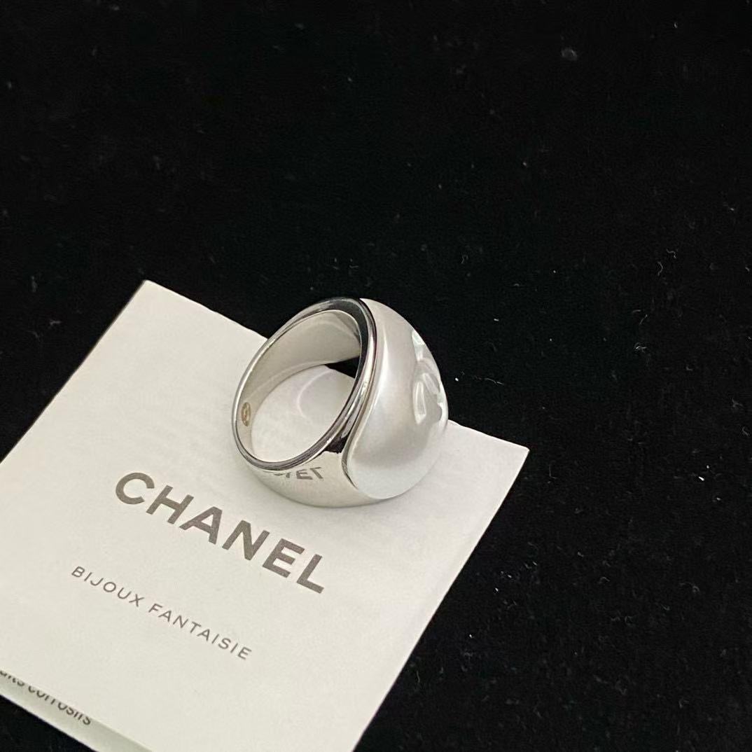 CHANE1 ダブルCパールリング【50％割引+送料無料】