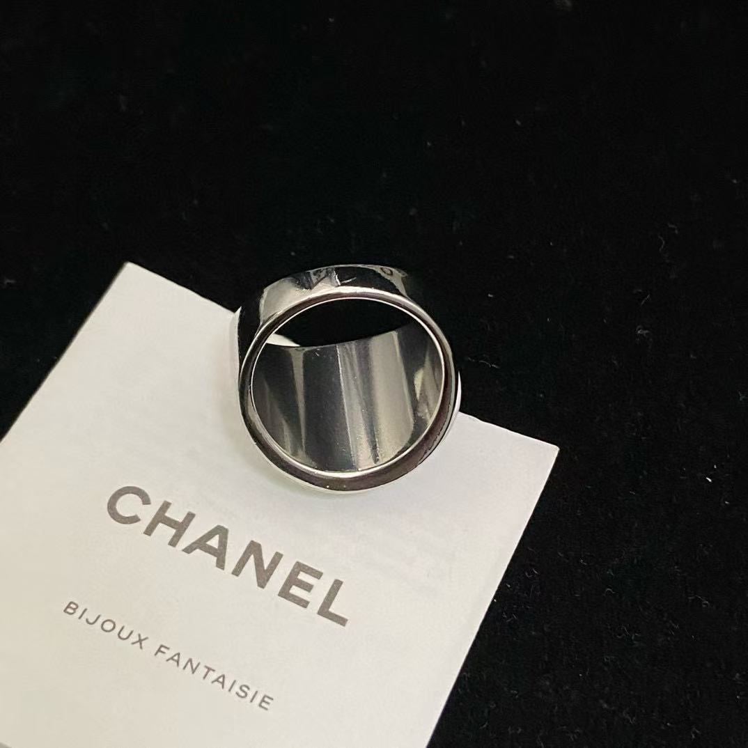 CHANE1 ダブルCパールリング【50％割引+送料無料】