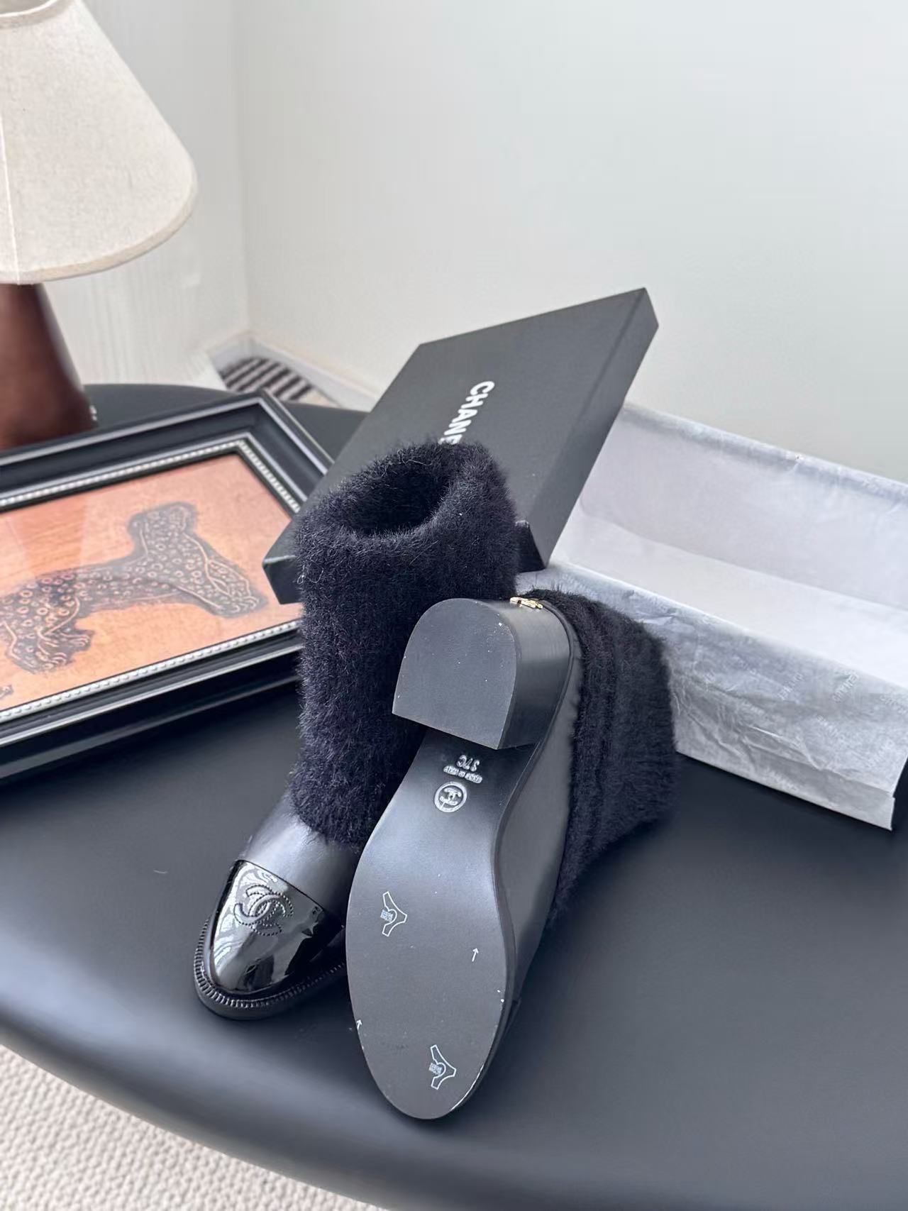 CHANE1 高品質ミンクファー 秋冬ブーツ【50％割引+送料無料】