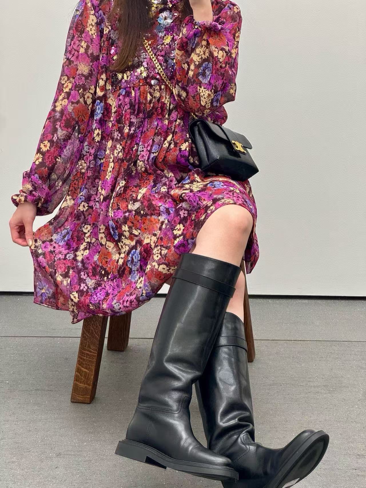 CEL1NEの高品質凱旋門ブーツ【50％割引+送料無料】