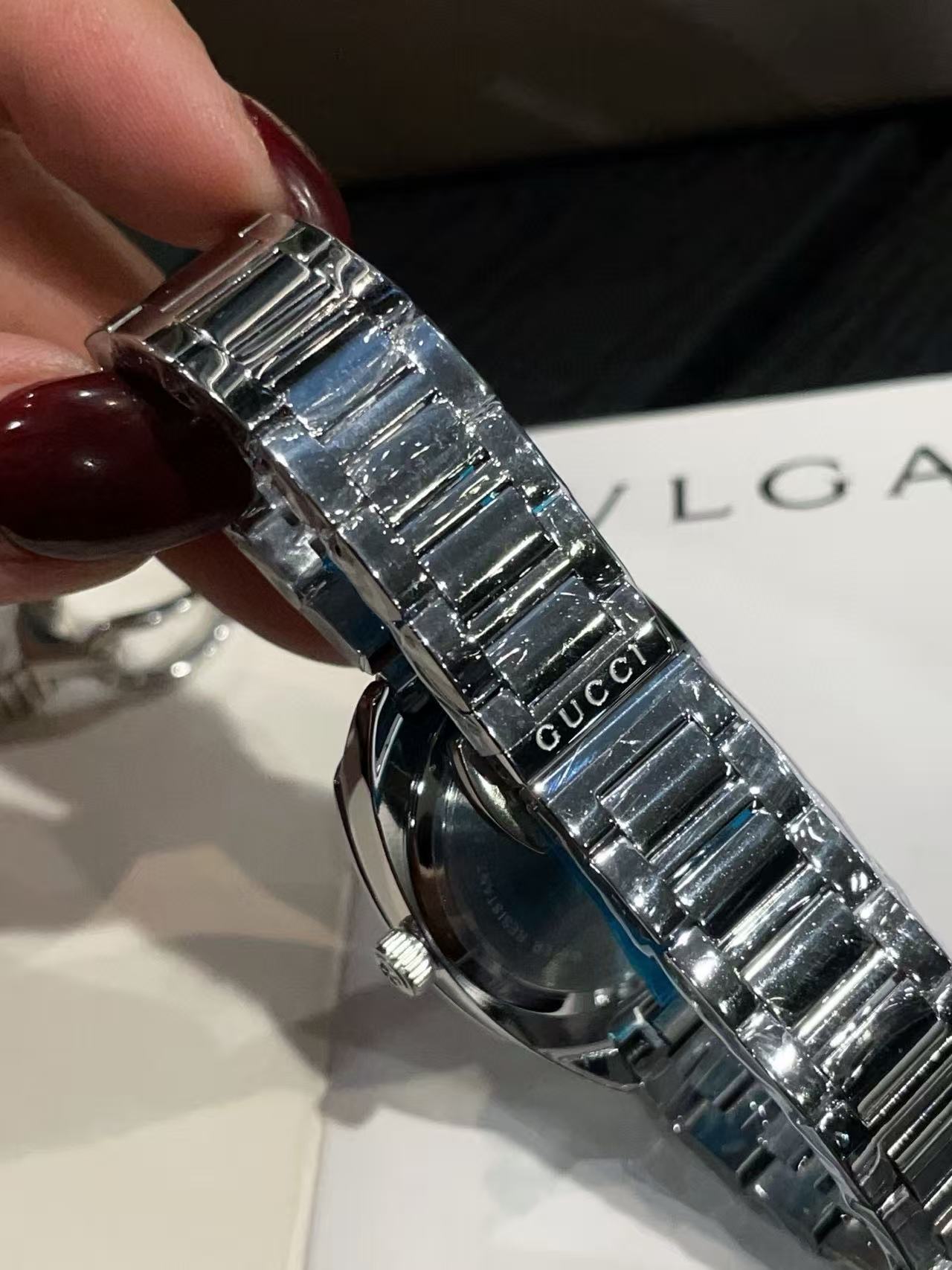 GUCC1 シンプルスチールストラップレディース腕時計【 50％割引+送料無料】