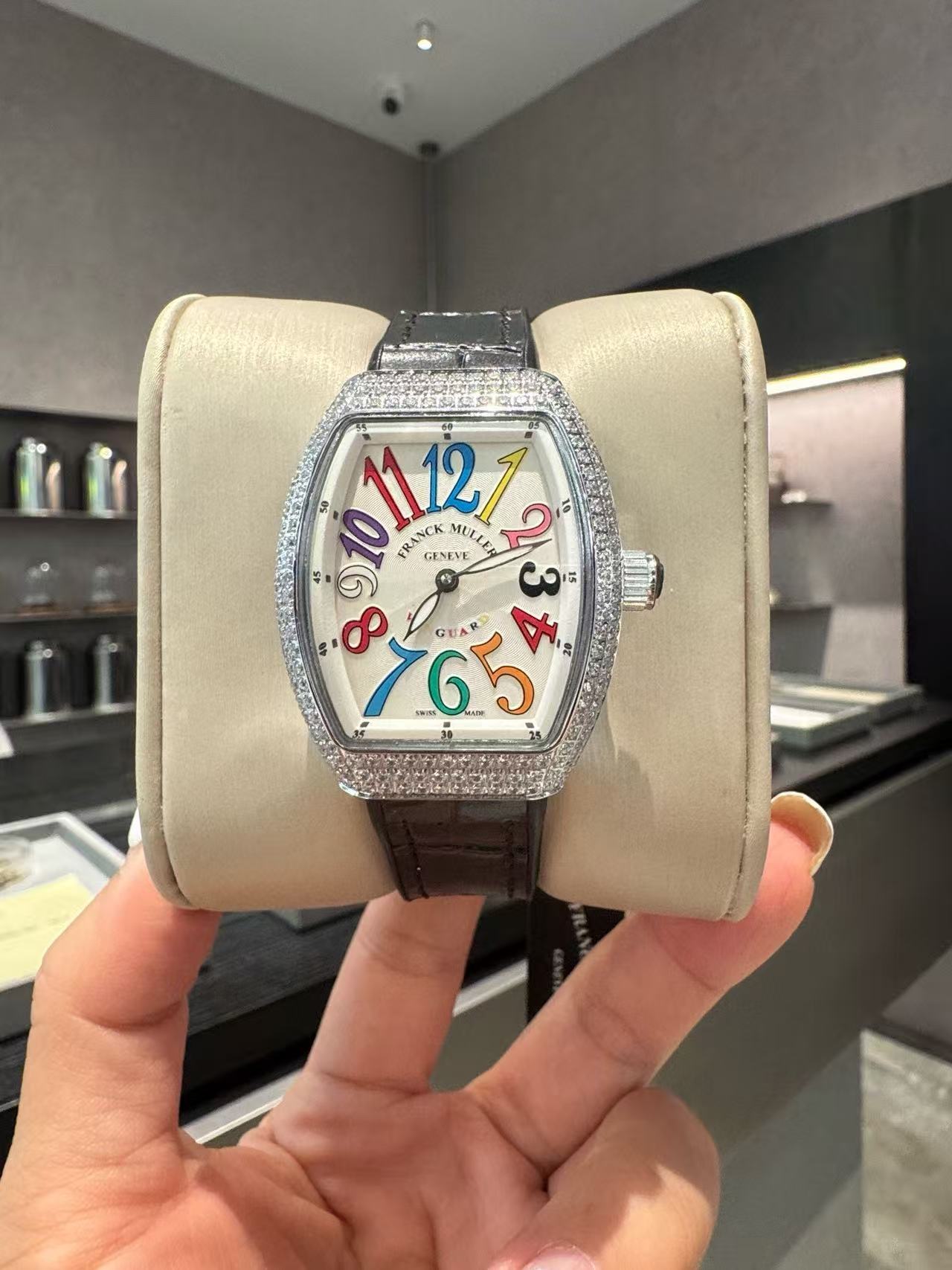 Frank Mul1erデジタルダイヤモンドレディースウォッチ【50％割引+送料無料】