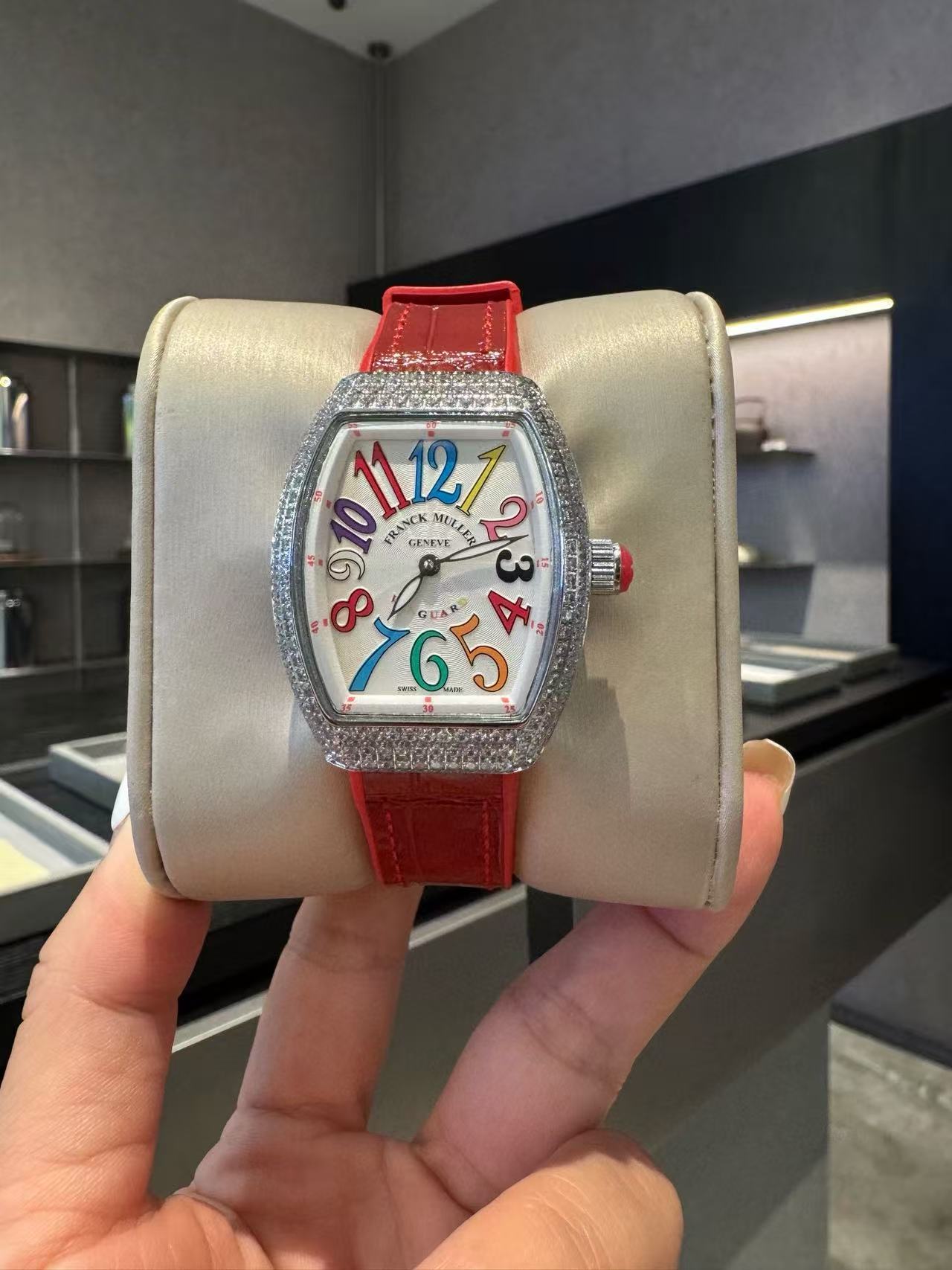 Frank Mul1erデジタルダイヤモンドレディースウォッチ【50％割引+送料無料】