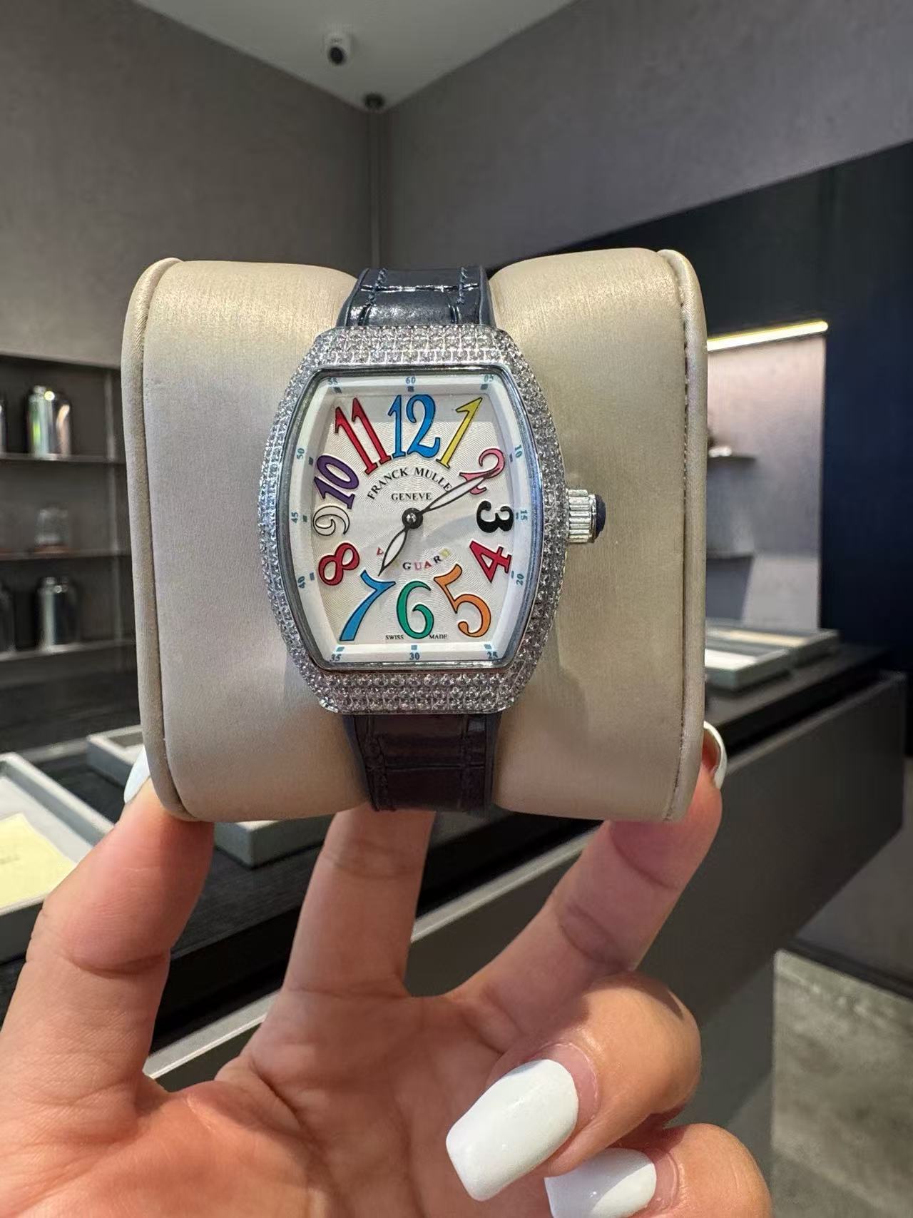 Frank Mul1erデジタルダイヤモンドレディースウォッチ【50％割引+送料無料】