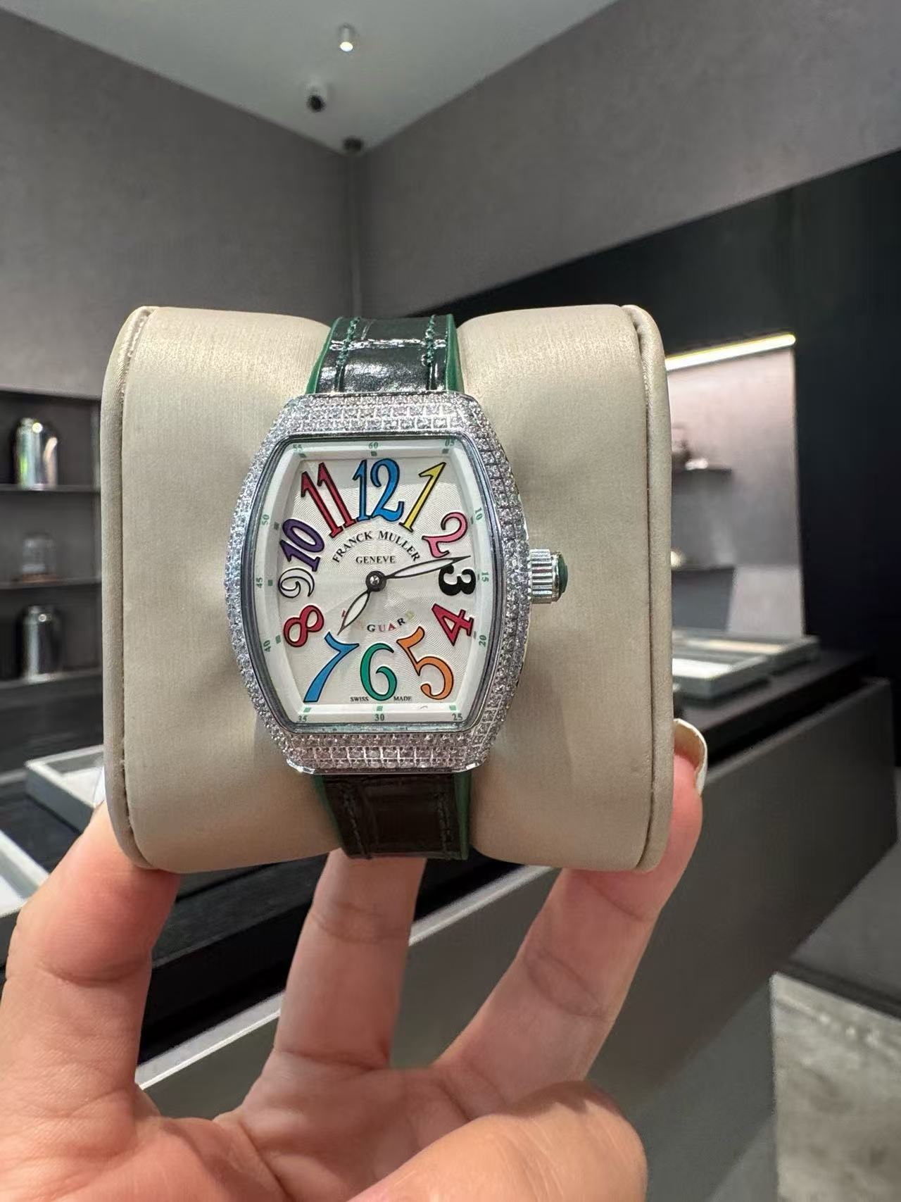 Frank Mul1erデジタルダイヤモンドレディースウォッチ【50％割引+送料無料】