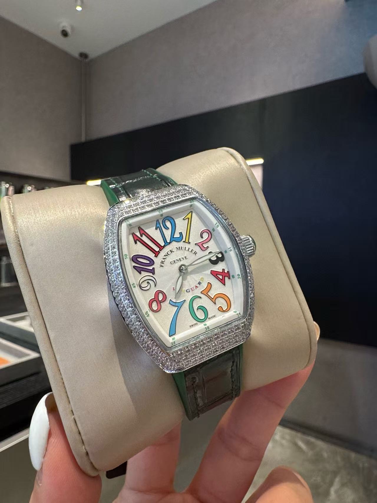 Frank Mul1erデジタルダイヤモンドレディースウォッチ【50％割引+送料無料】