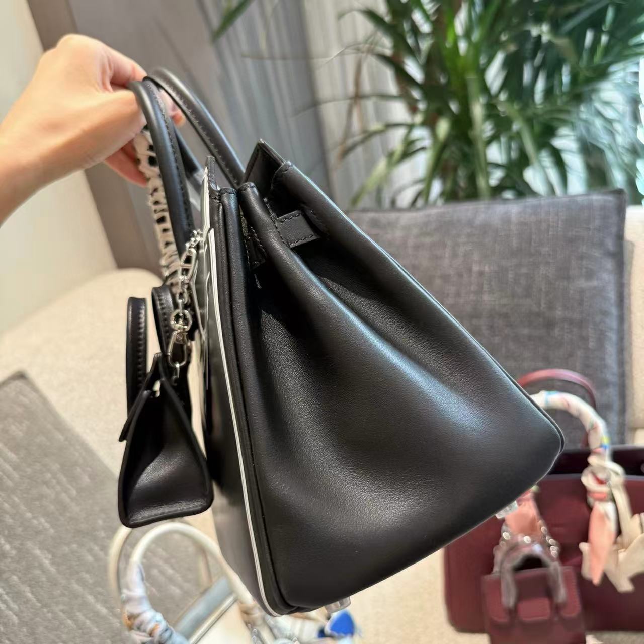 HERME5 高品質ペイントハンドバッグ【50％割引+送料無料】