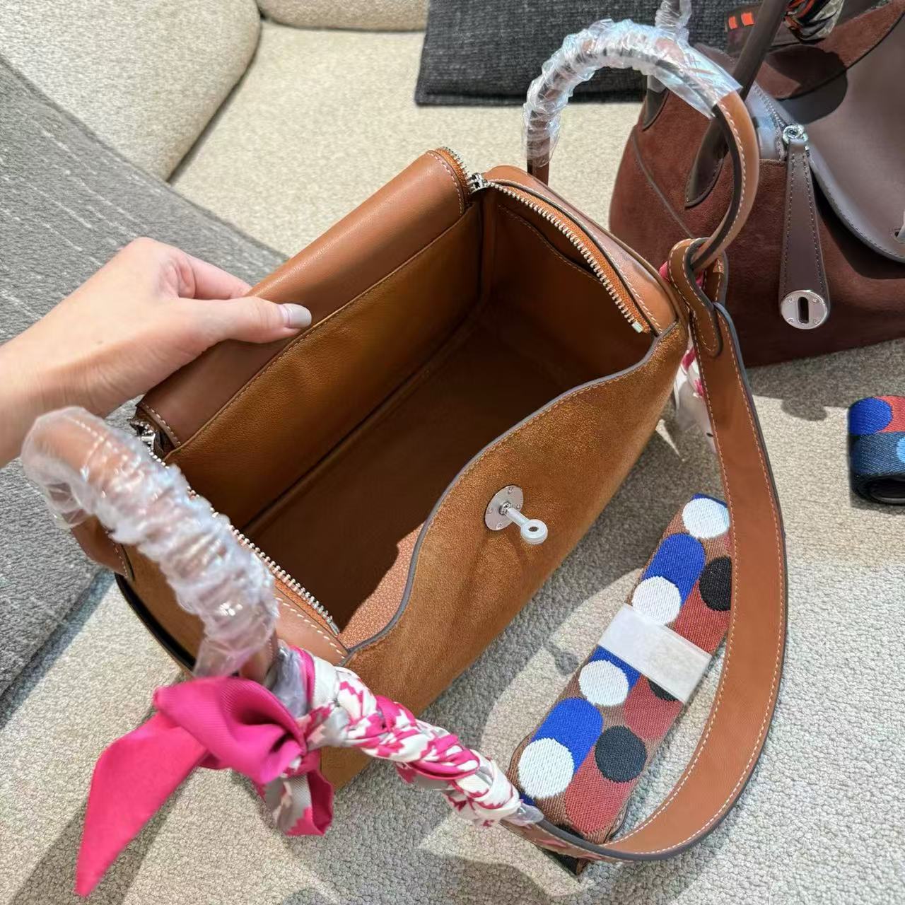 HERME5 高品質リンディショルダーハンドバッグ【50％割引+送料無料】