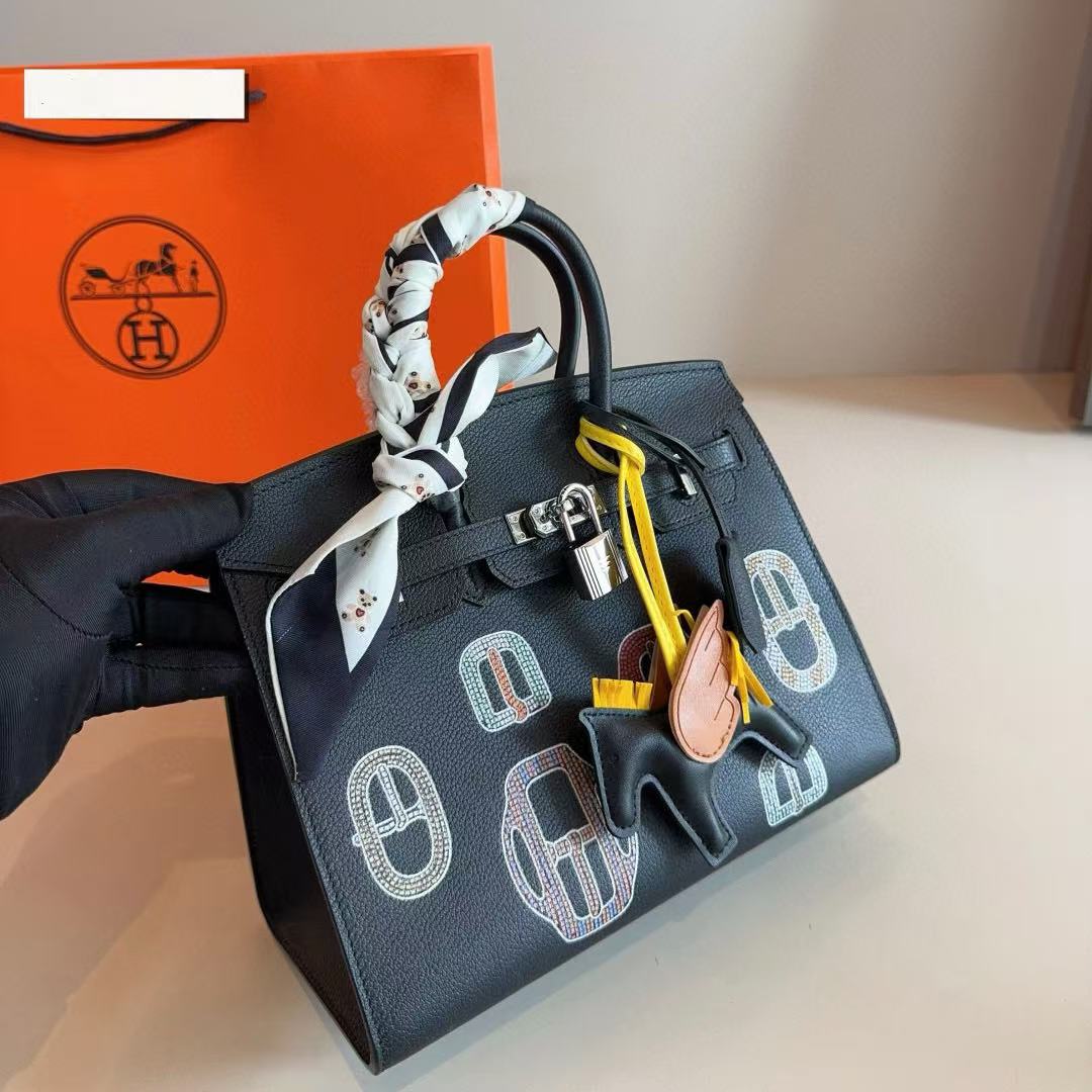 HERME5高品質birkin手描きのハンドバッグ【50％割引+送料無料】