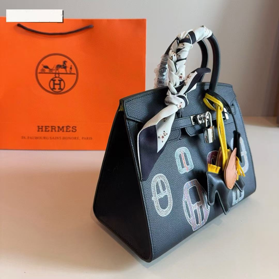 HERME5高品質birkin手描きのハンドバッグ【50％割引+送料無料】