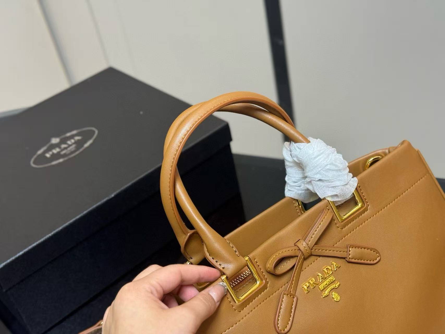 PR4DA シンプルハンドバッグ【50％割引+送料無料】