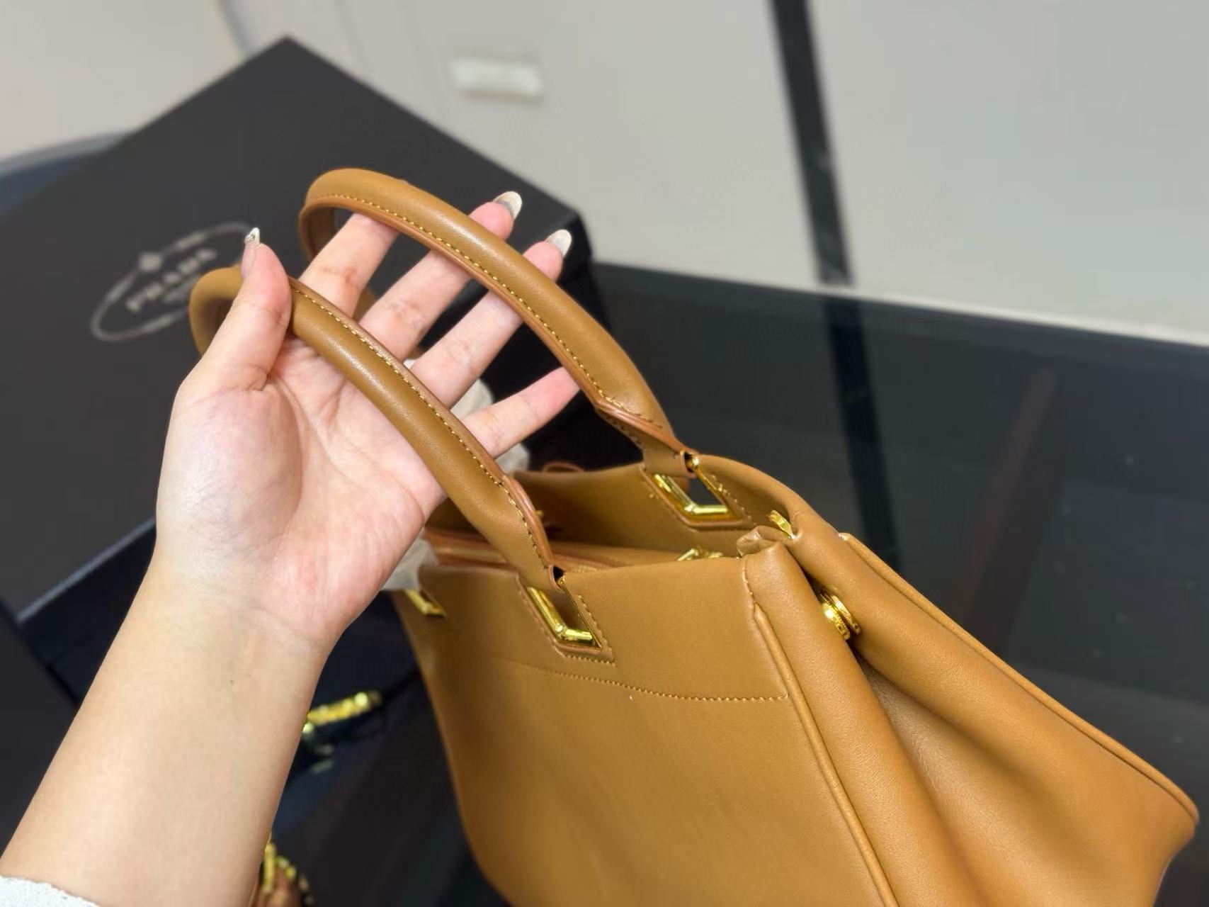 PR4DA シンプルハンドバッグ【50％割引+送料無料】