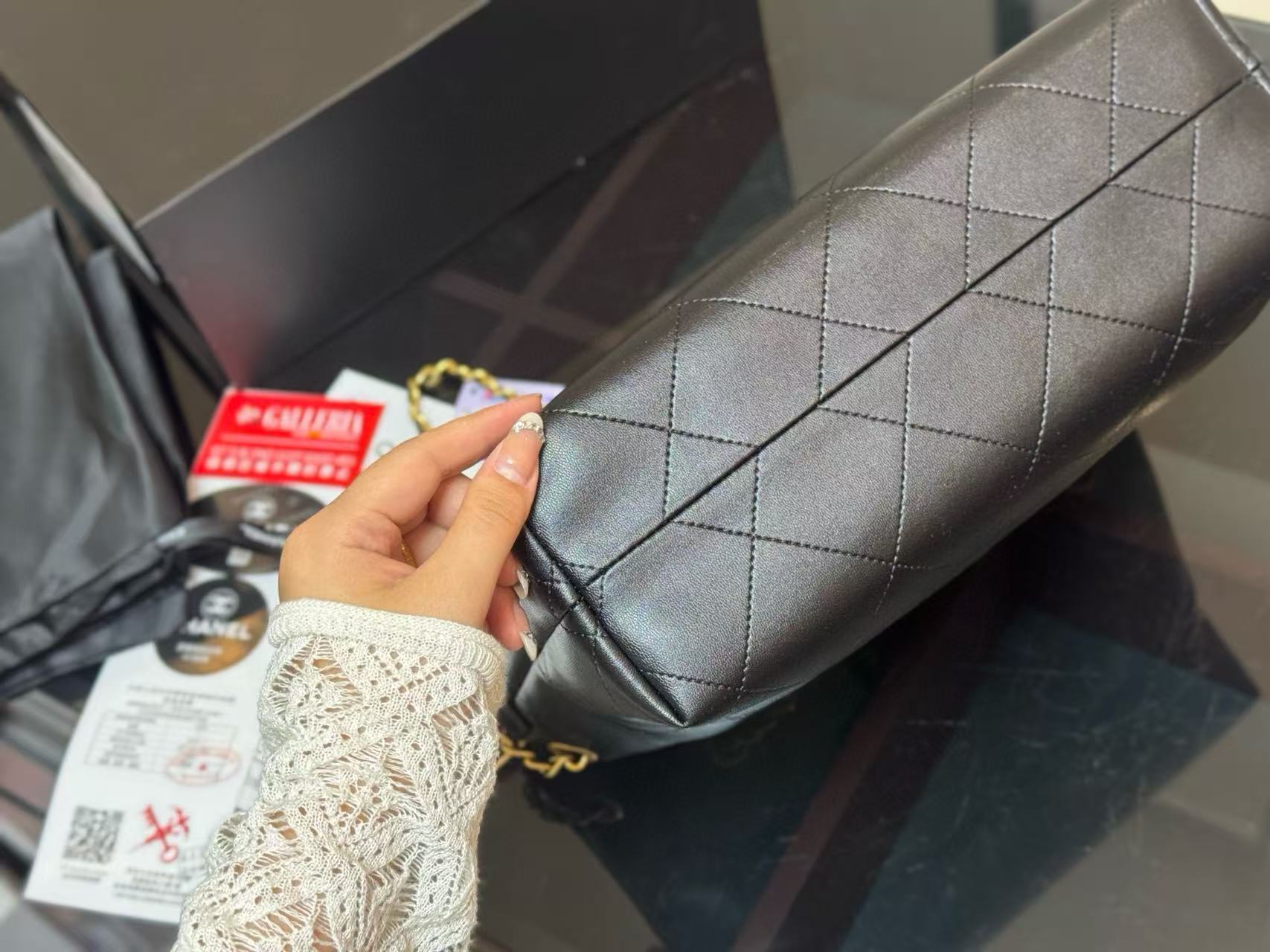 CHANE1 チェーンショッピングバッグ【50％割引+送料無料】