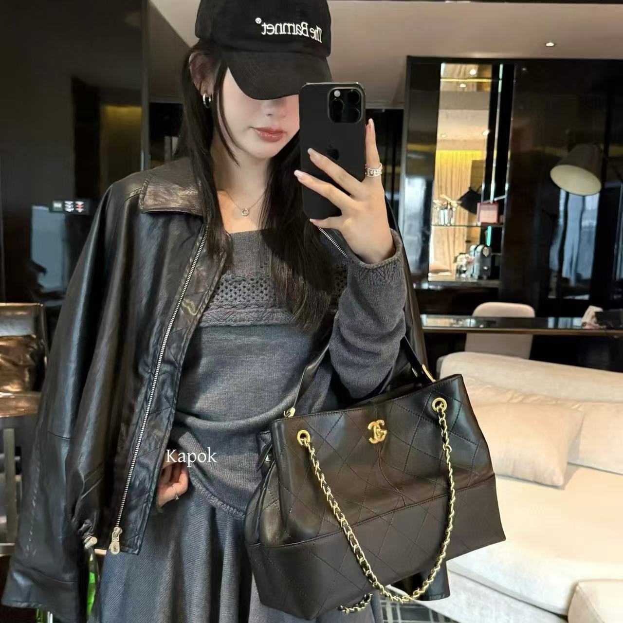 CHANE1 チェーンショッピングバッグ【50％割引+送料無料】