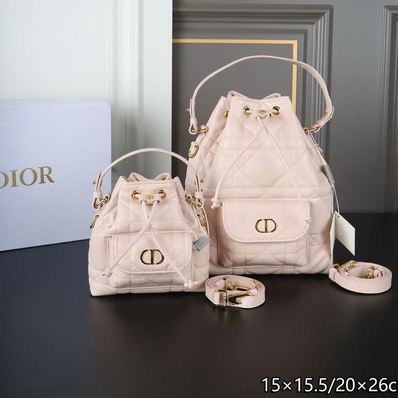 DI0R ドローストリング バケットバッグ【50％割引+送料無料】