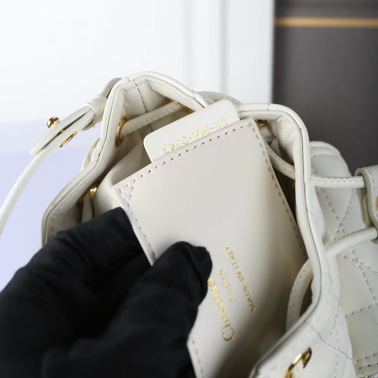 DI0R ドローストリング バケットバッグ【50％割引+送料無料】