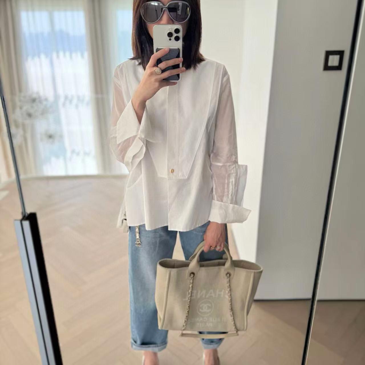 CHANE1 ビーチショッピングバッグ【50％割引+送料無料】