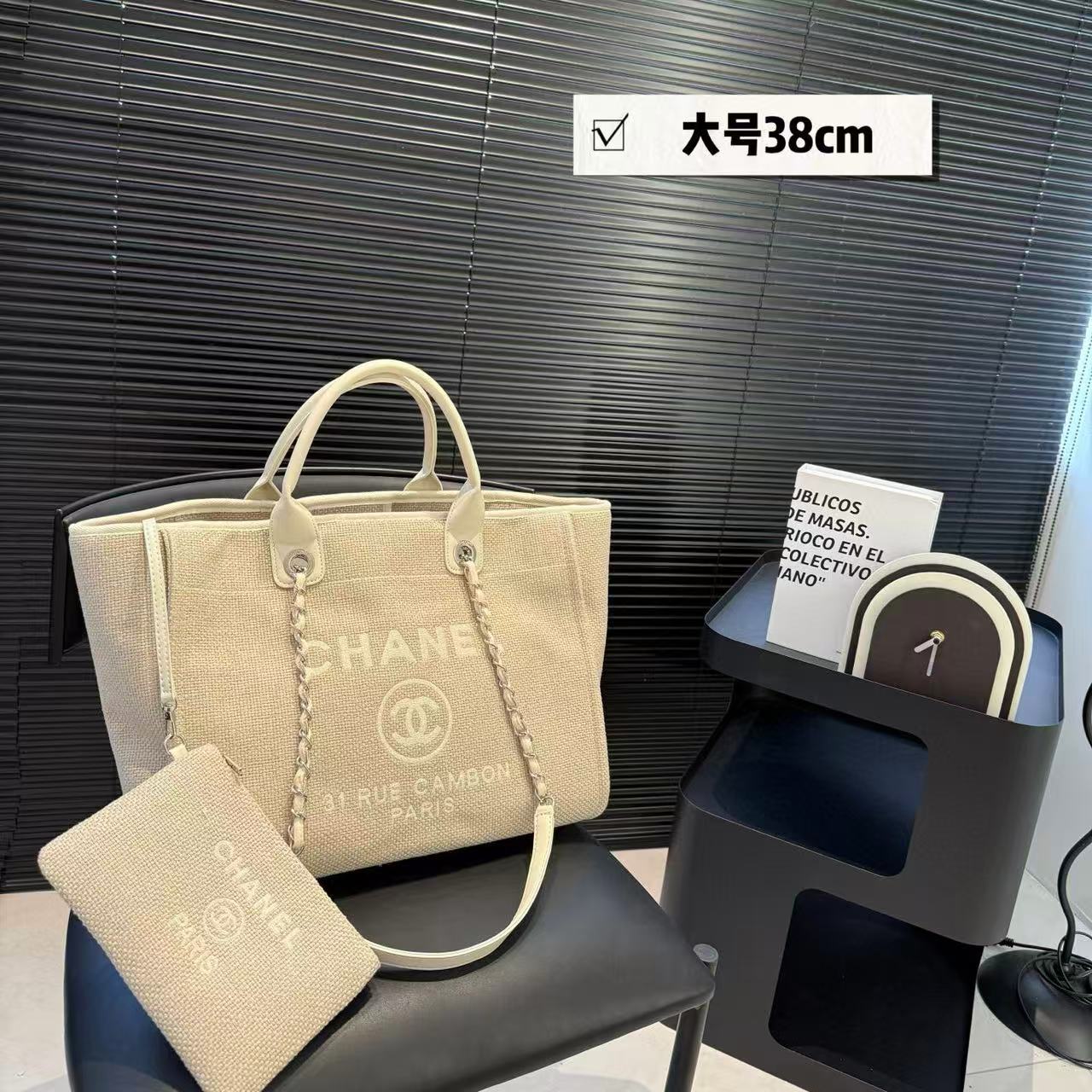 CHANE1 ビーチショッピングバッグ【50％割引+送料無料】