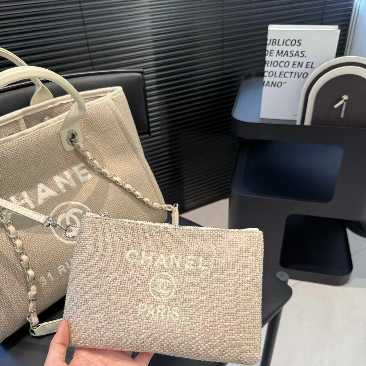 CHANE1 ビーチショッピングバッグ【50％割引+送料無料】