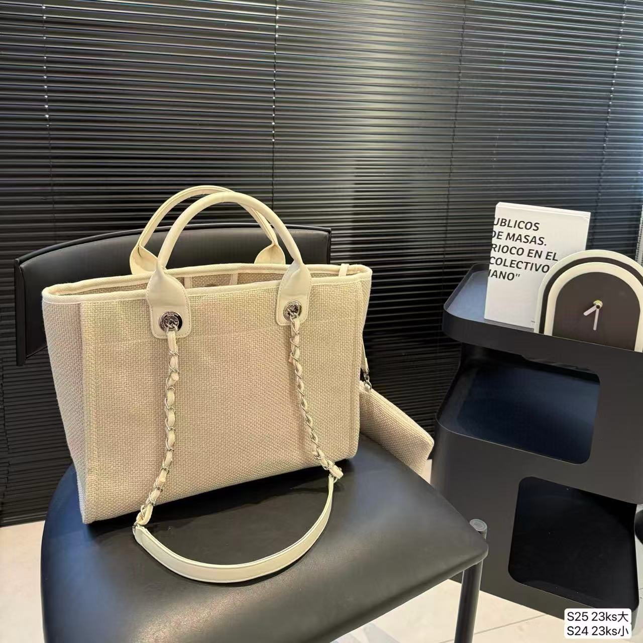 CHANE1 ビーチショッピングバッグ【50％割引+送料無料】