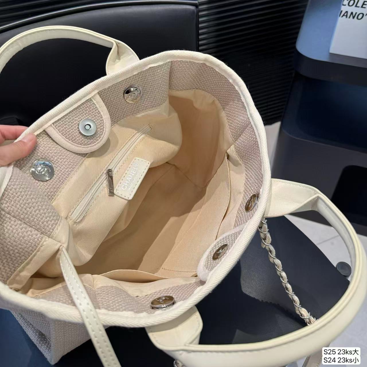 CHANE1 ビーチショッピングバッグ【50％割引+送料無料】