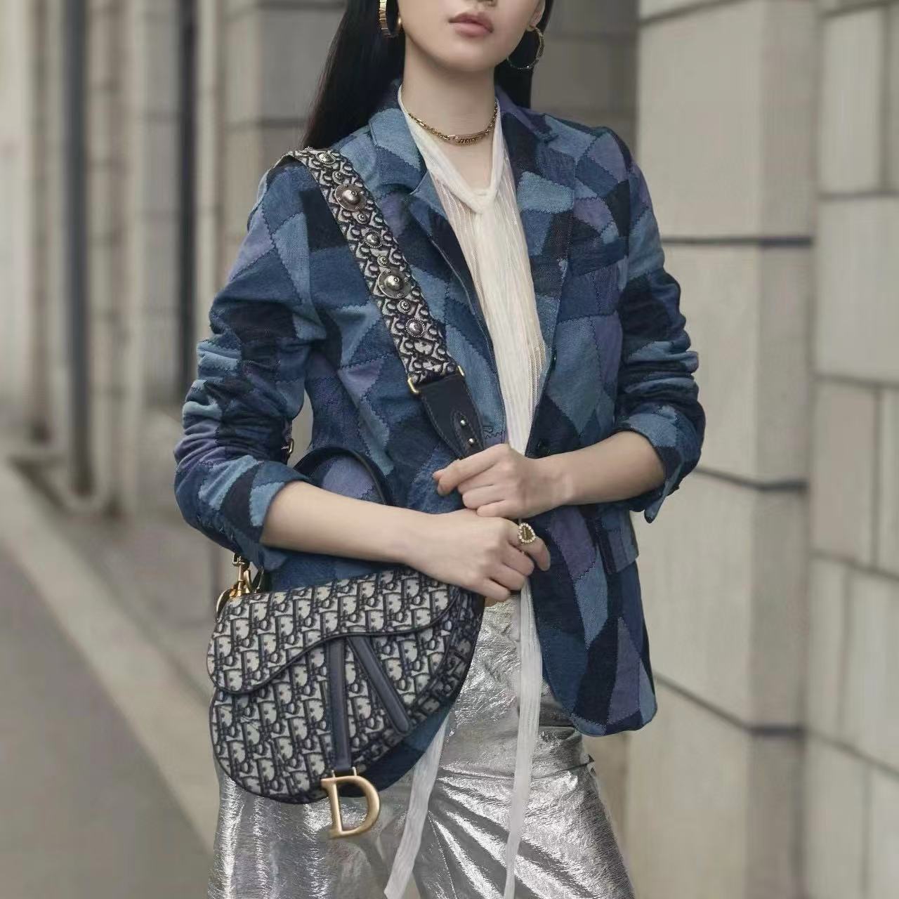 DI0R ジャカードサドルバッグ【50％割引+送料無料】